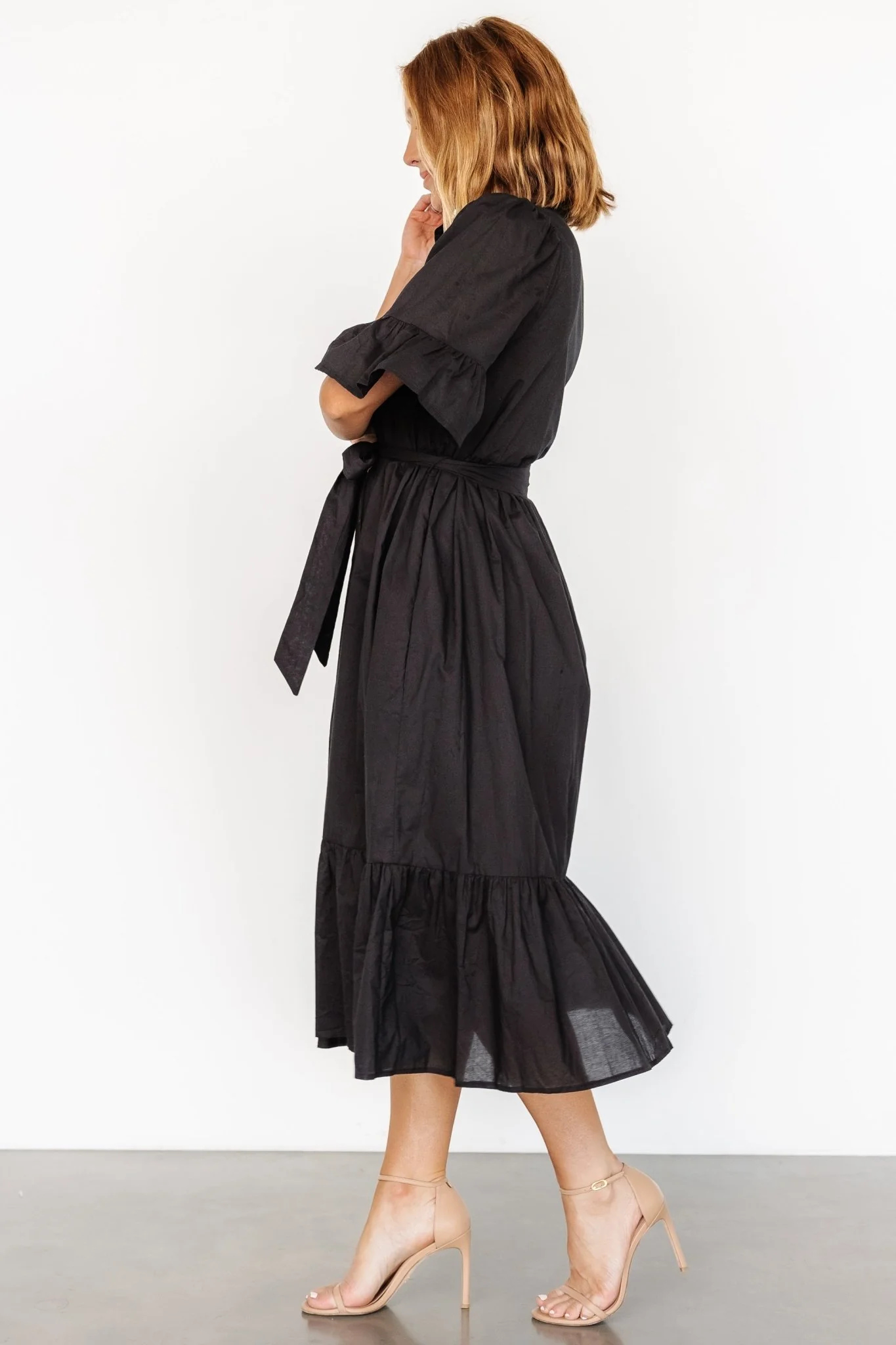Mirielle Midi Dress | Black