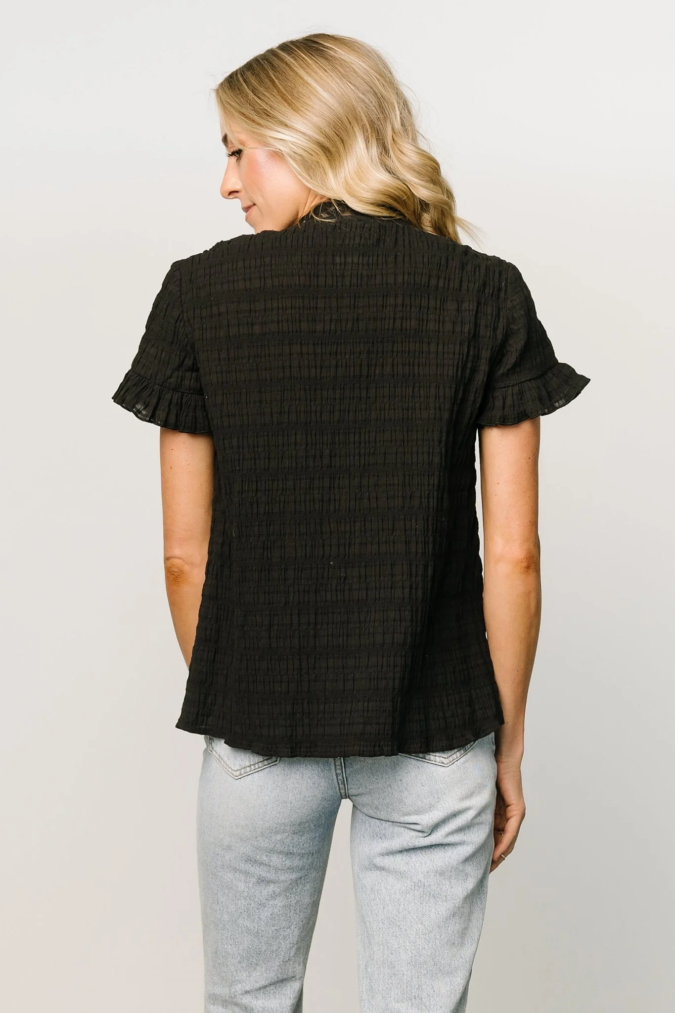 Zara Lace Top | Black