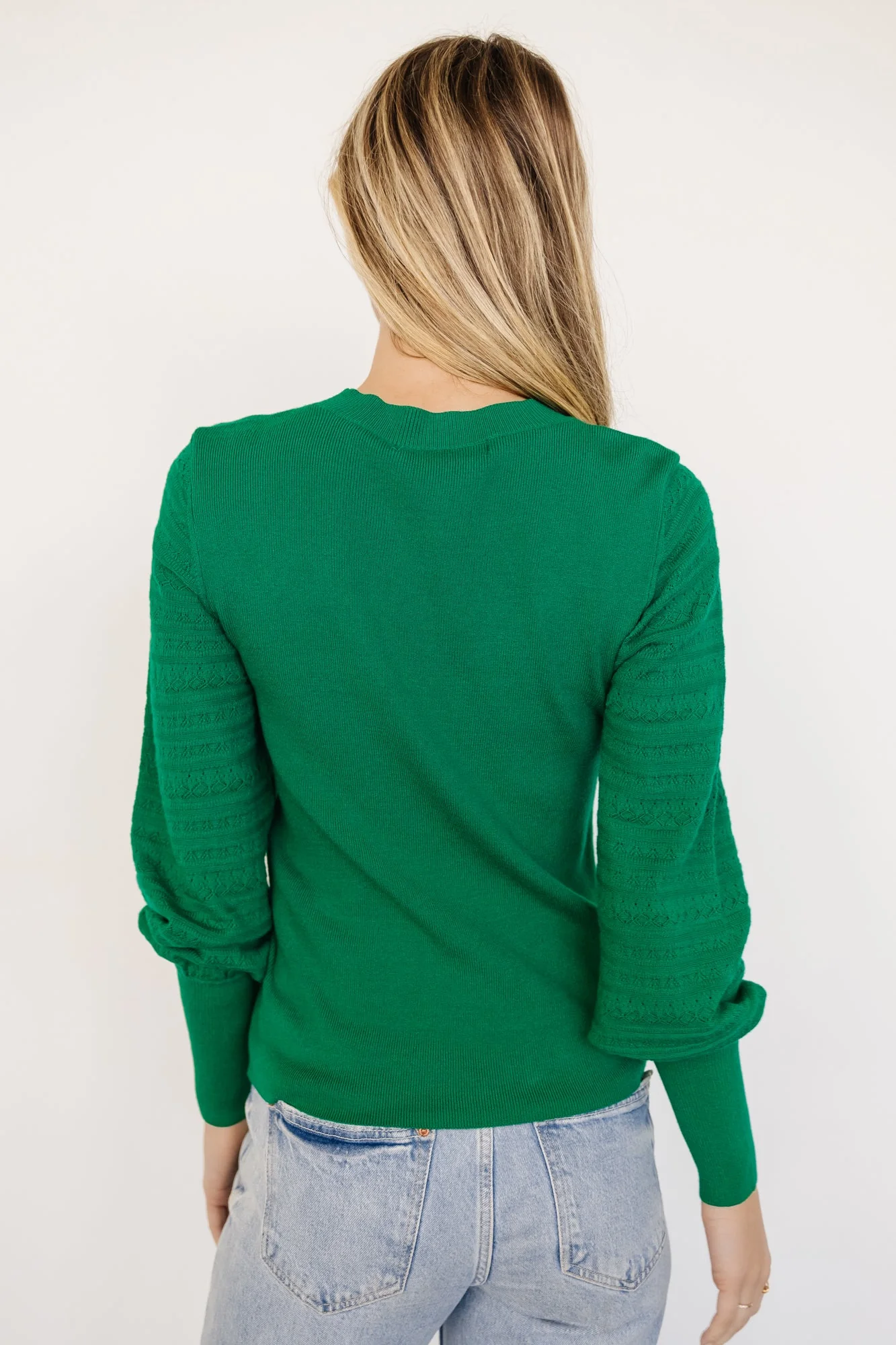 Jens Sweater Top | Green