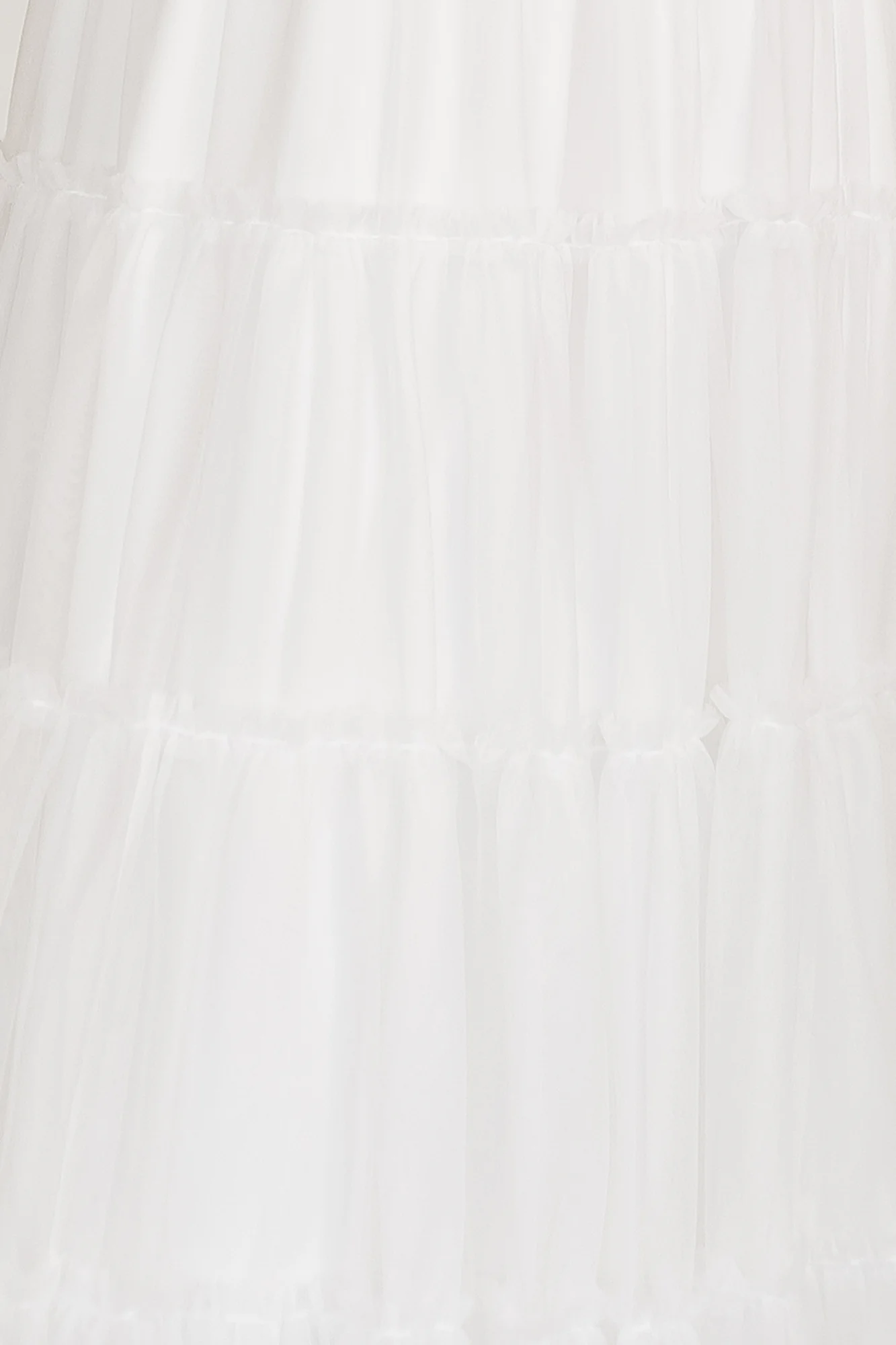 Fabric Swatch - Emma Tulle | Off White