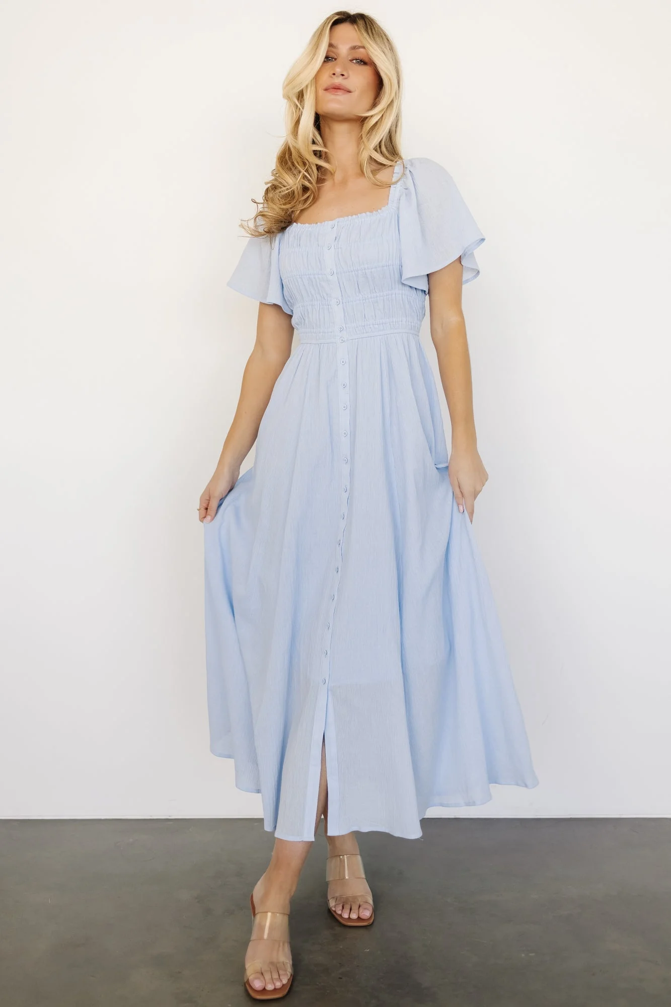 McKay Maxi Dress | Light Blue