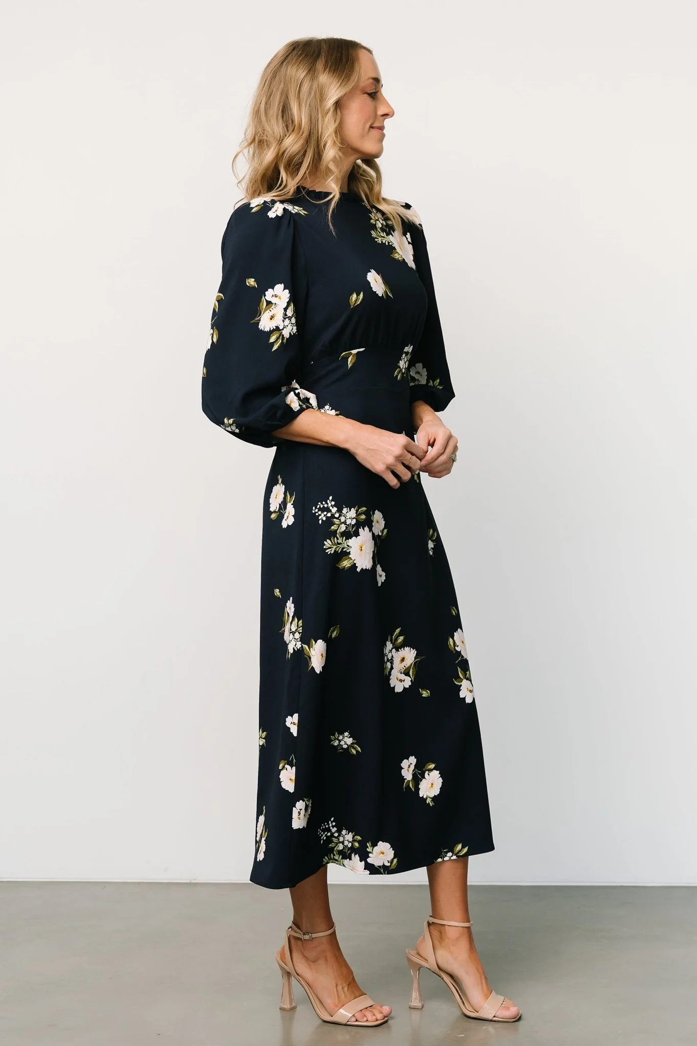 Karalie Maxi Dress | Navy Floral