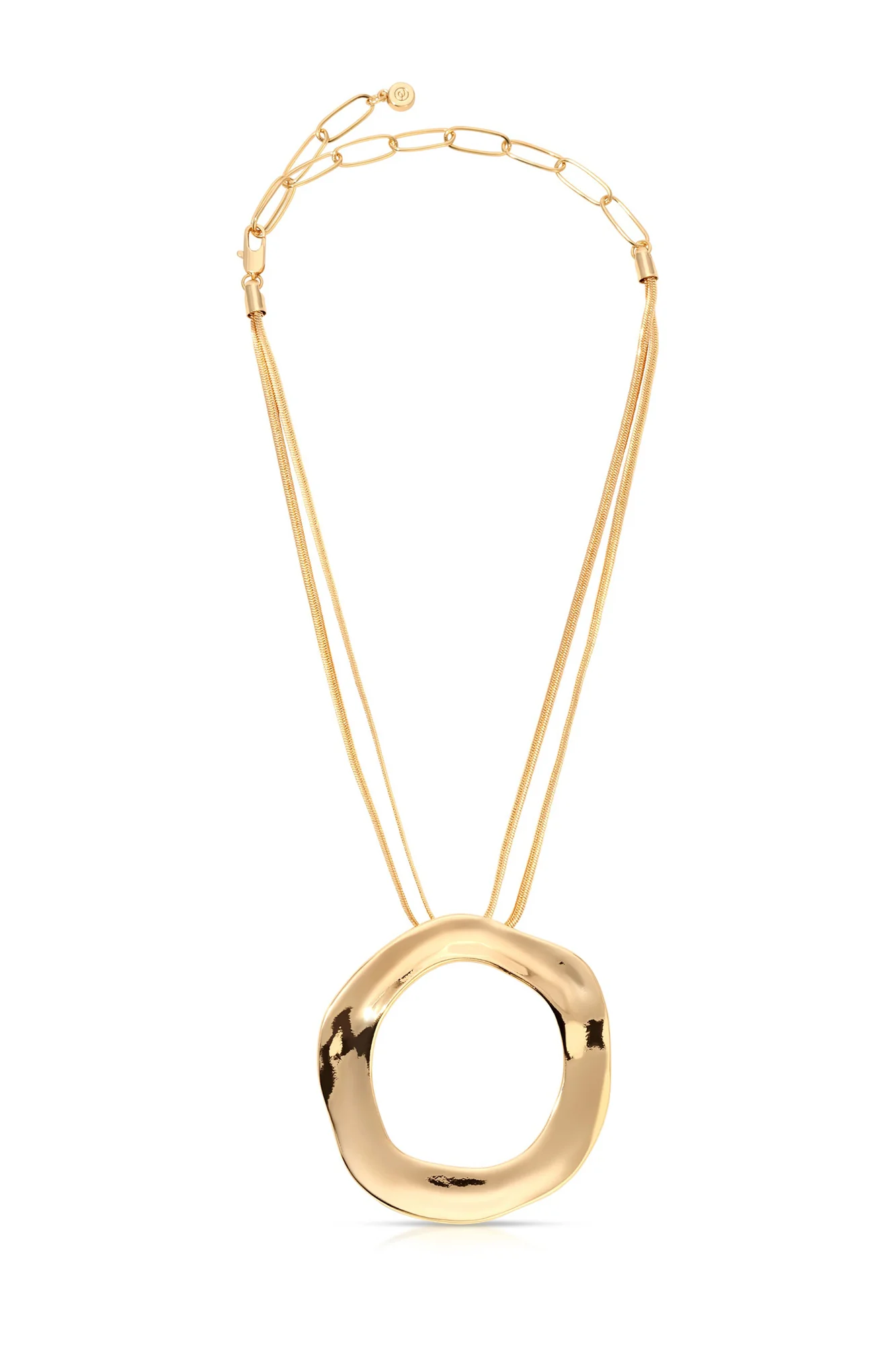 Open Circle Necklace