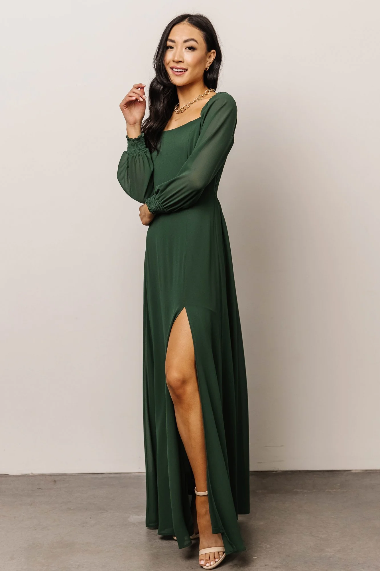 Giselle Maxi Dress | Evergreen