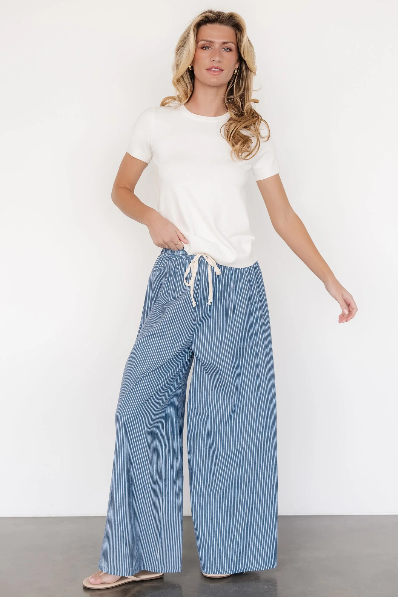 Hannah Knit Top | Off White