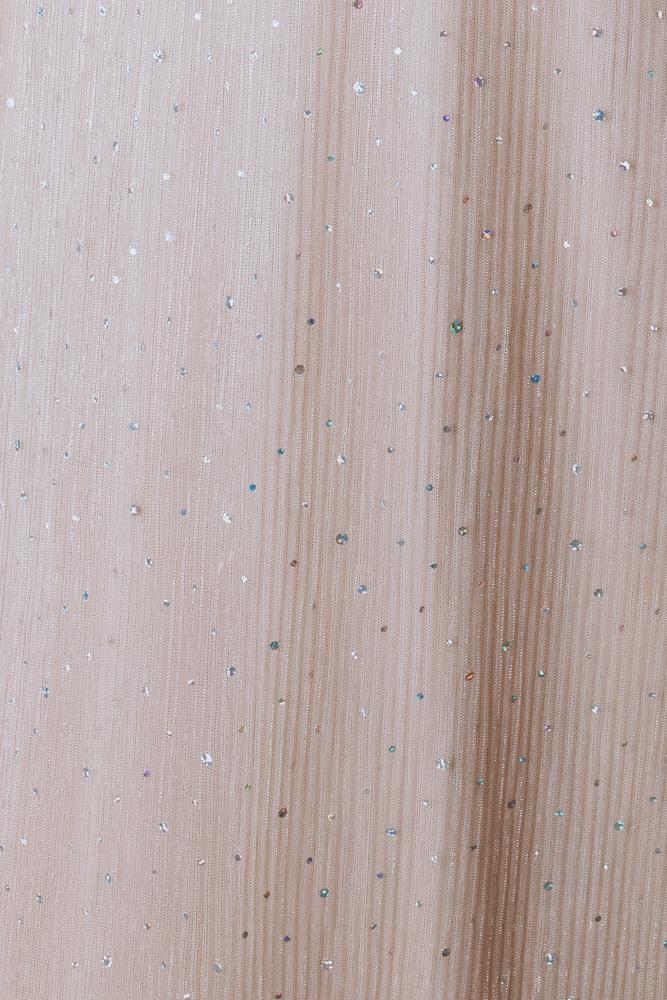Fabric Swatch - Abigail Sparkle | Champagne