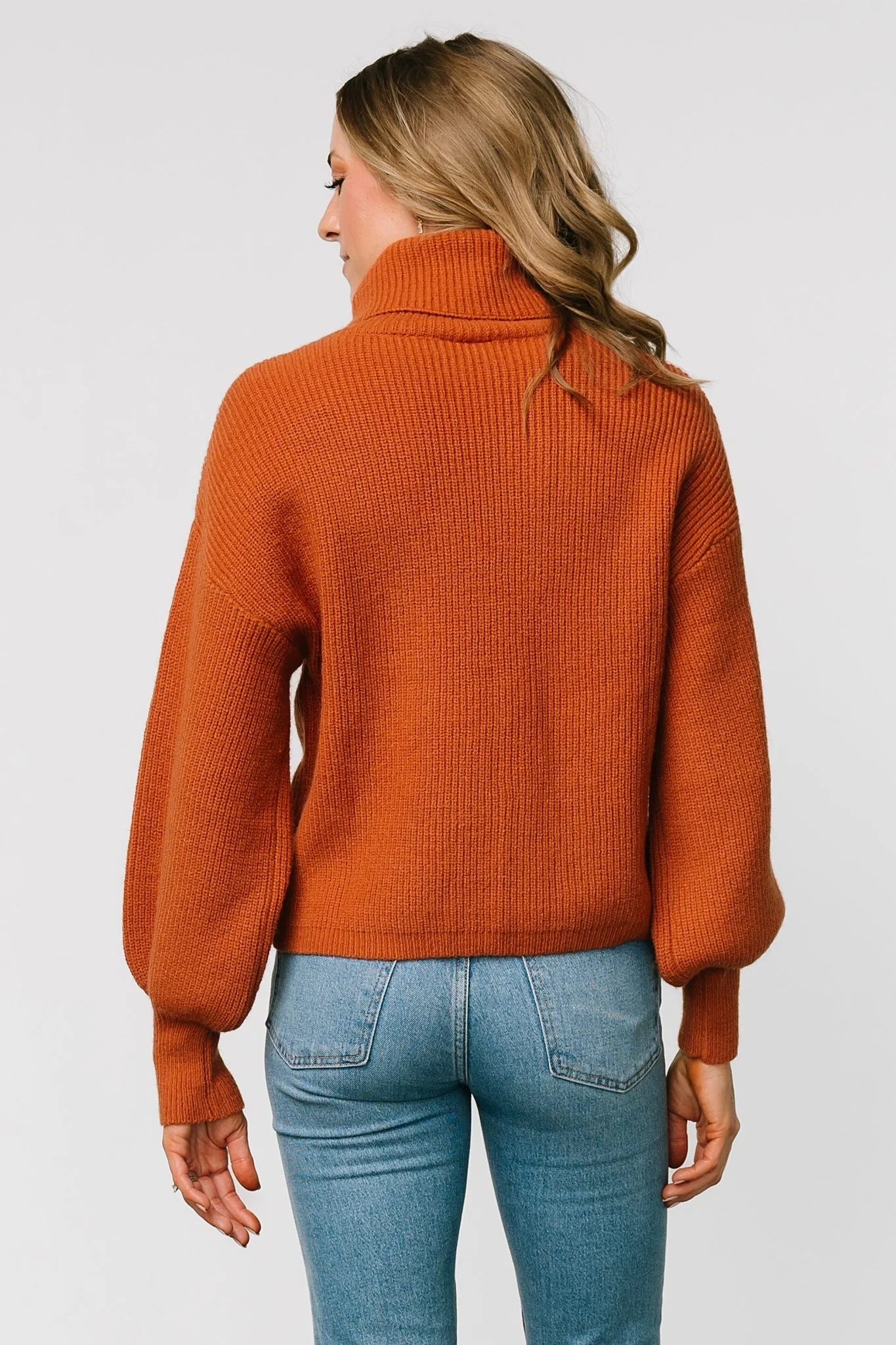 Malcolm Turtleneck Sweater | Spice