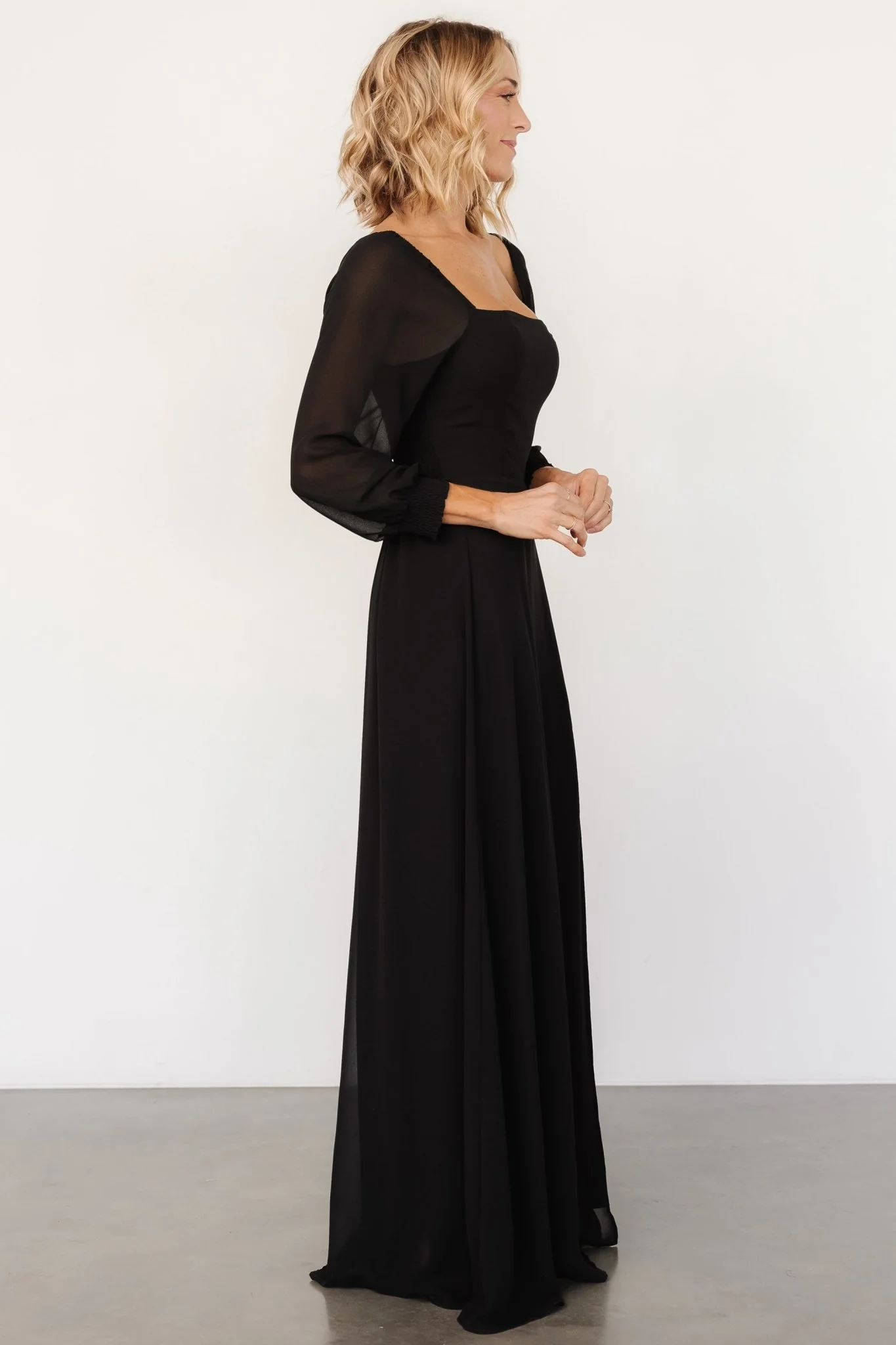 Giselle Maxi Dress | Black