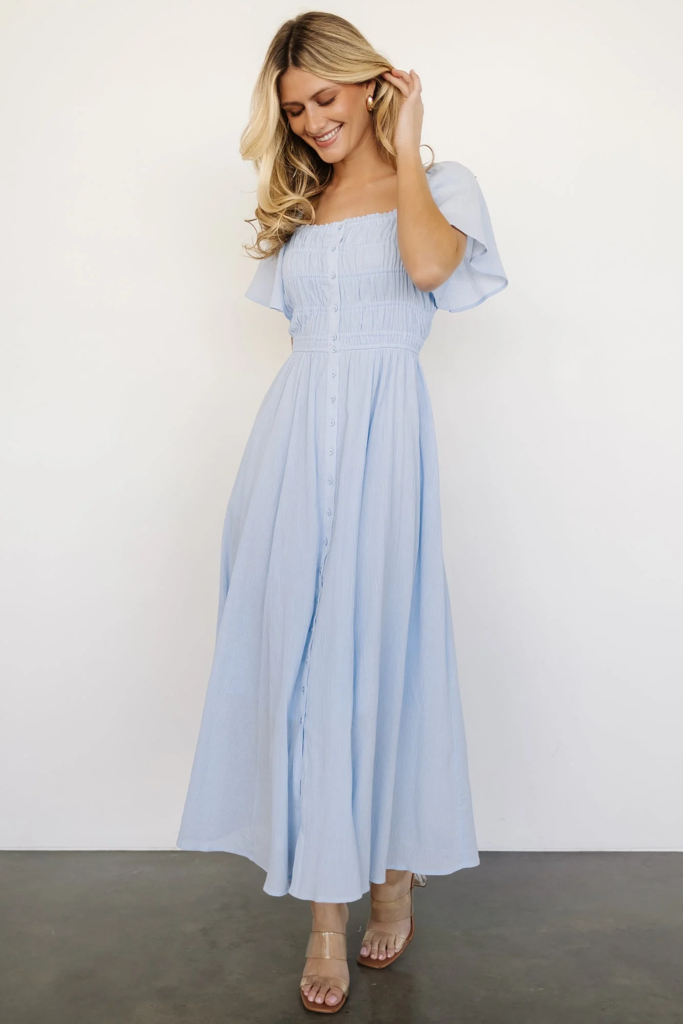 McKay Maxi Dress | Light Blue
