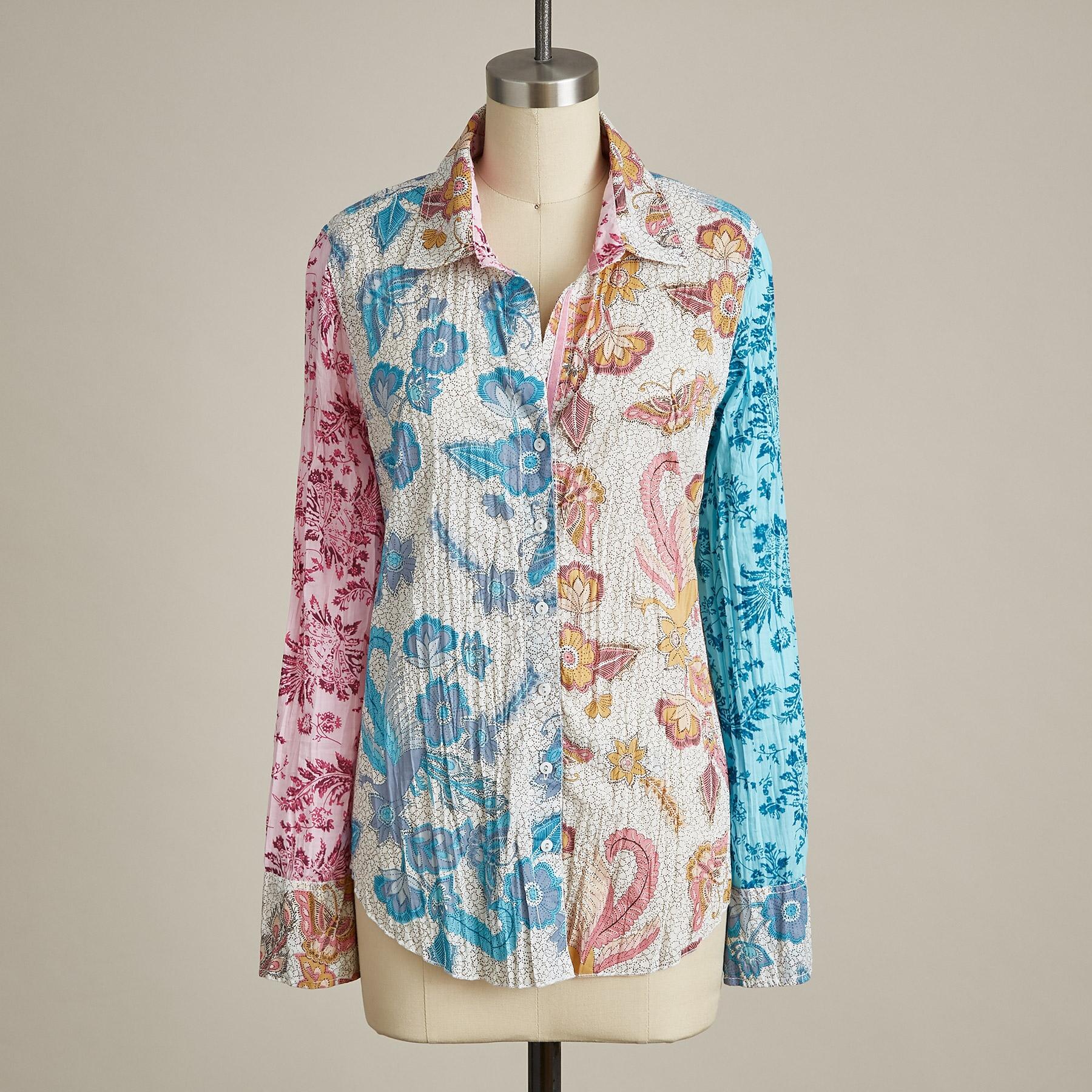 Flying Peacock Mix Top