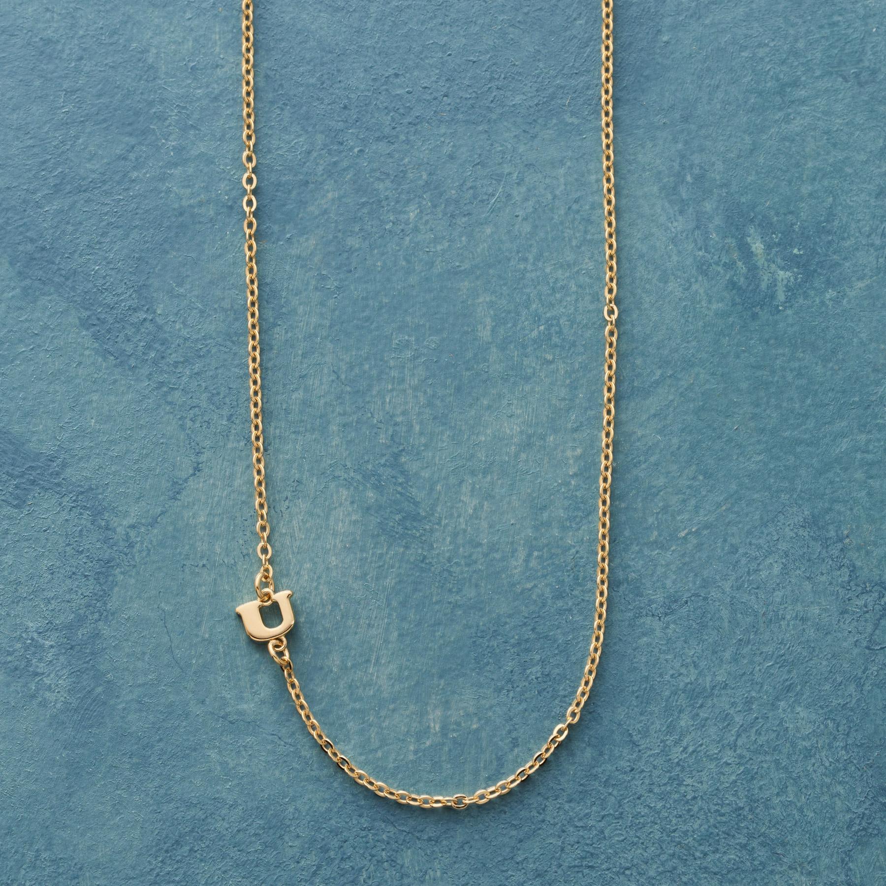 Initial Spark Necklace