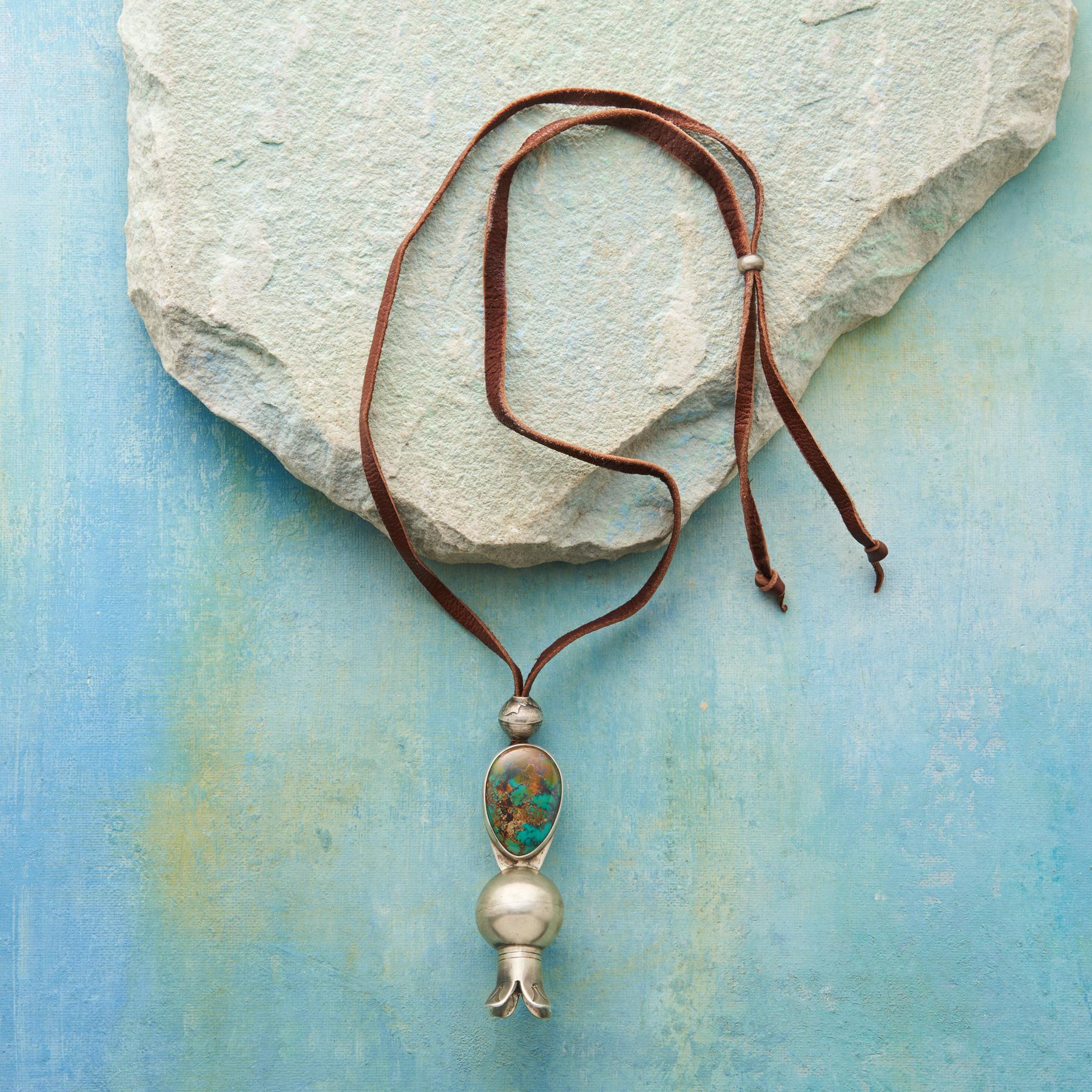 Southwest Squash Blossom Necklace