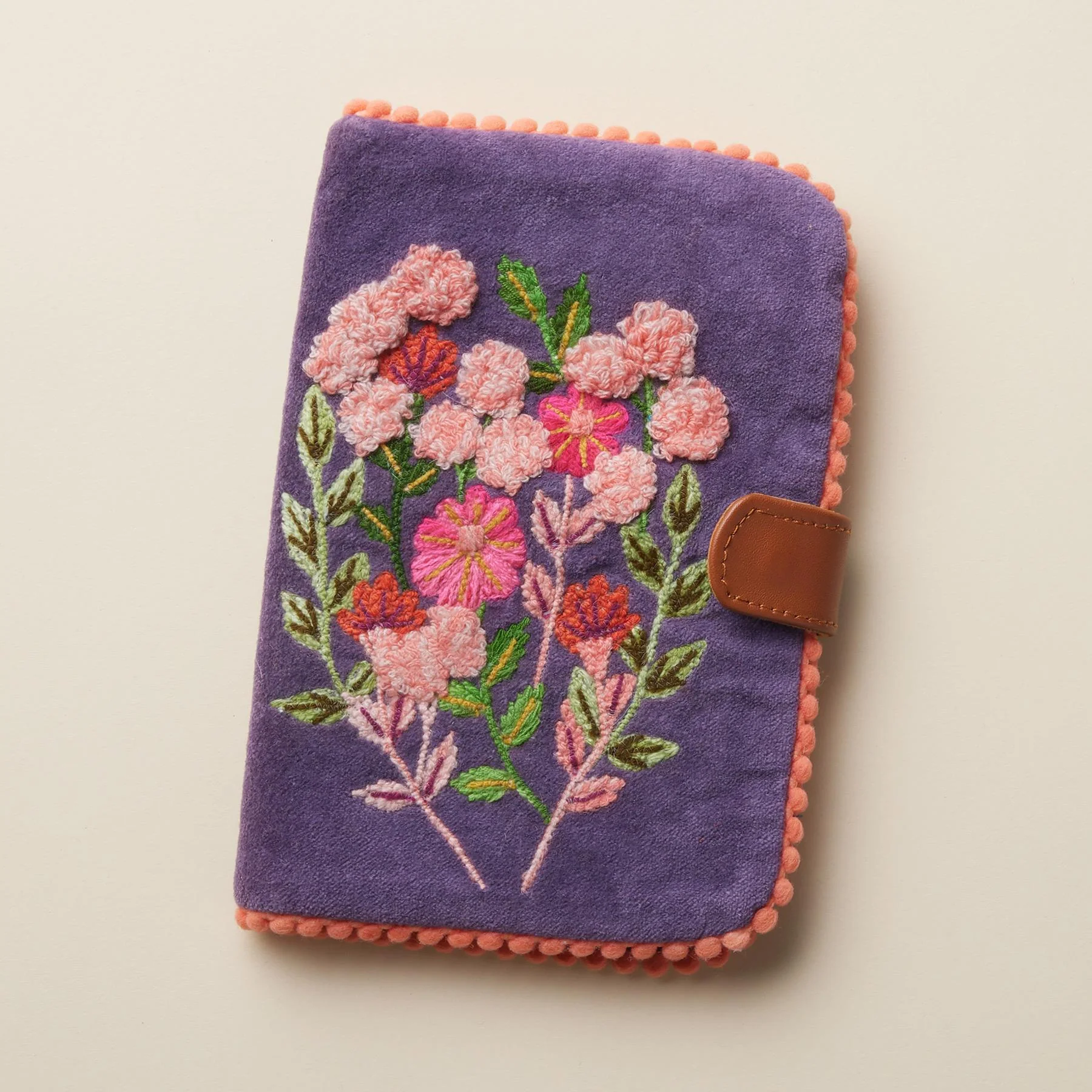 Embroidered Blooms Jewelry Organizer