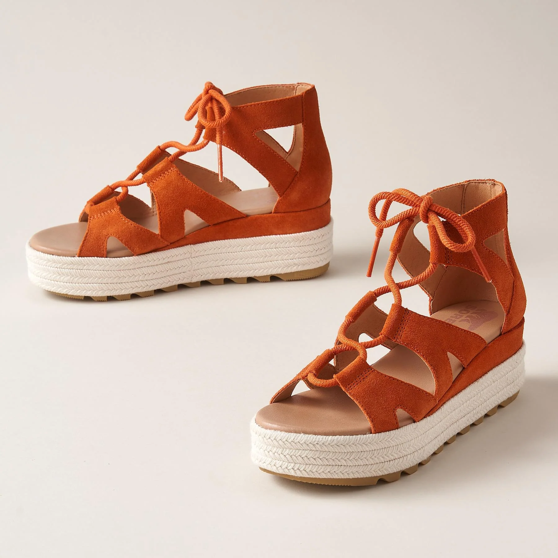 Cameron Flatform Lace Sandals