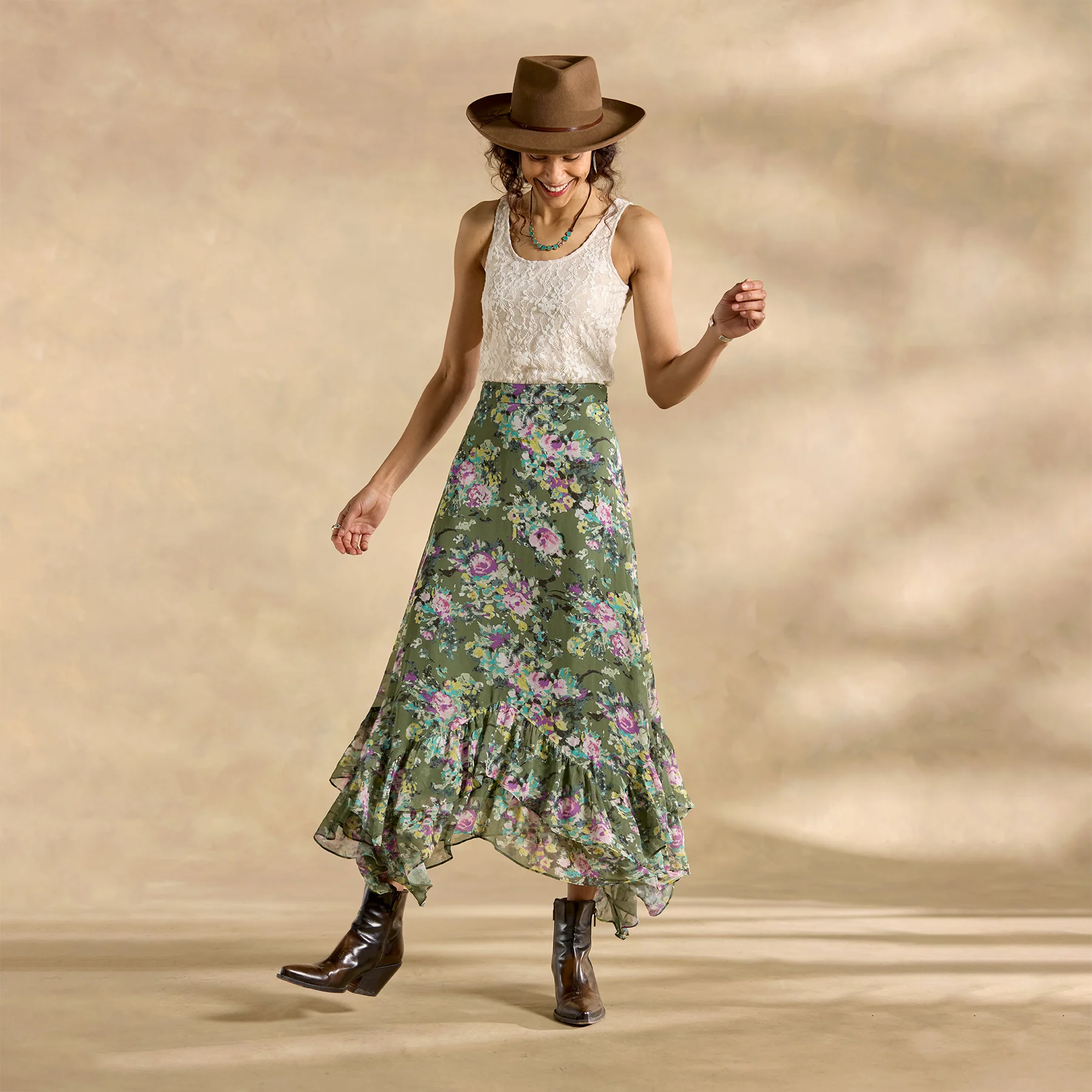 Champs De Fleur Skirt, Petite