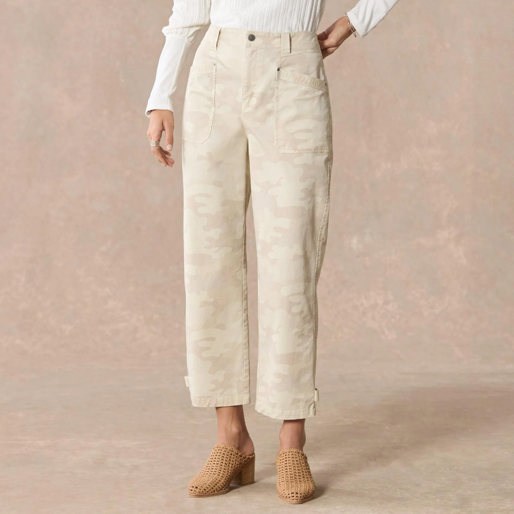 Hayes Camo Pants, Petite