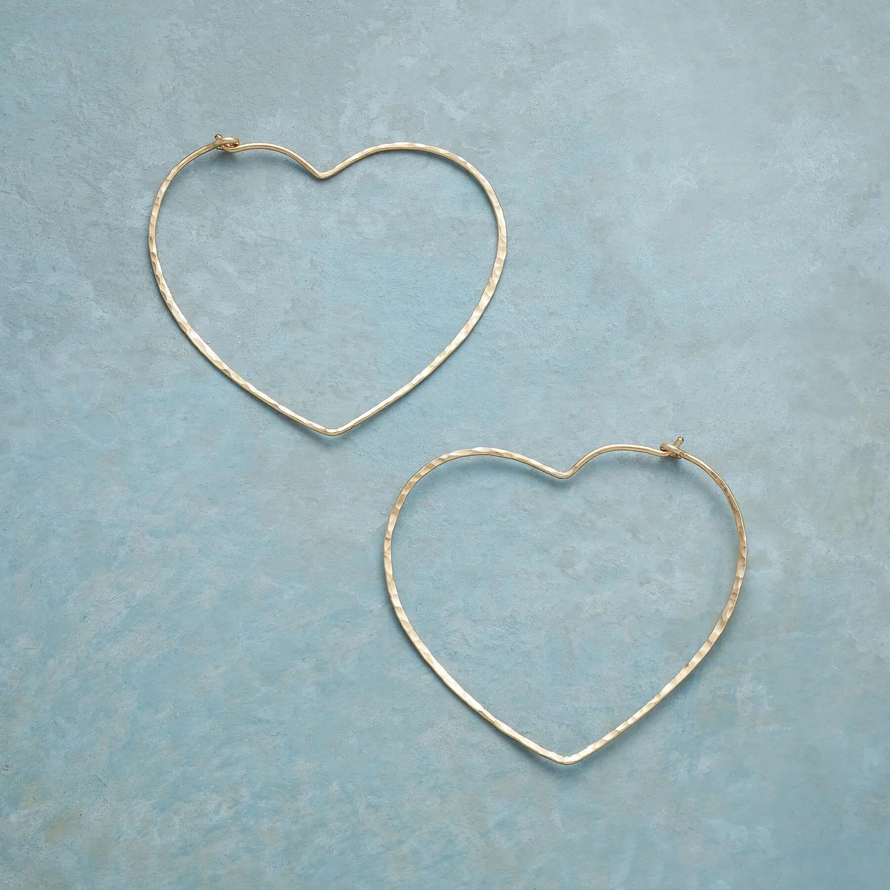 Heartbeat Hoop Earrings