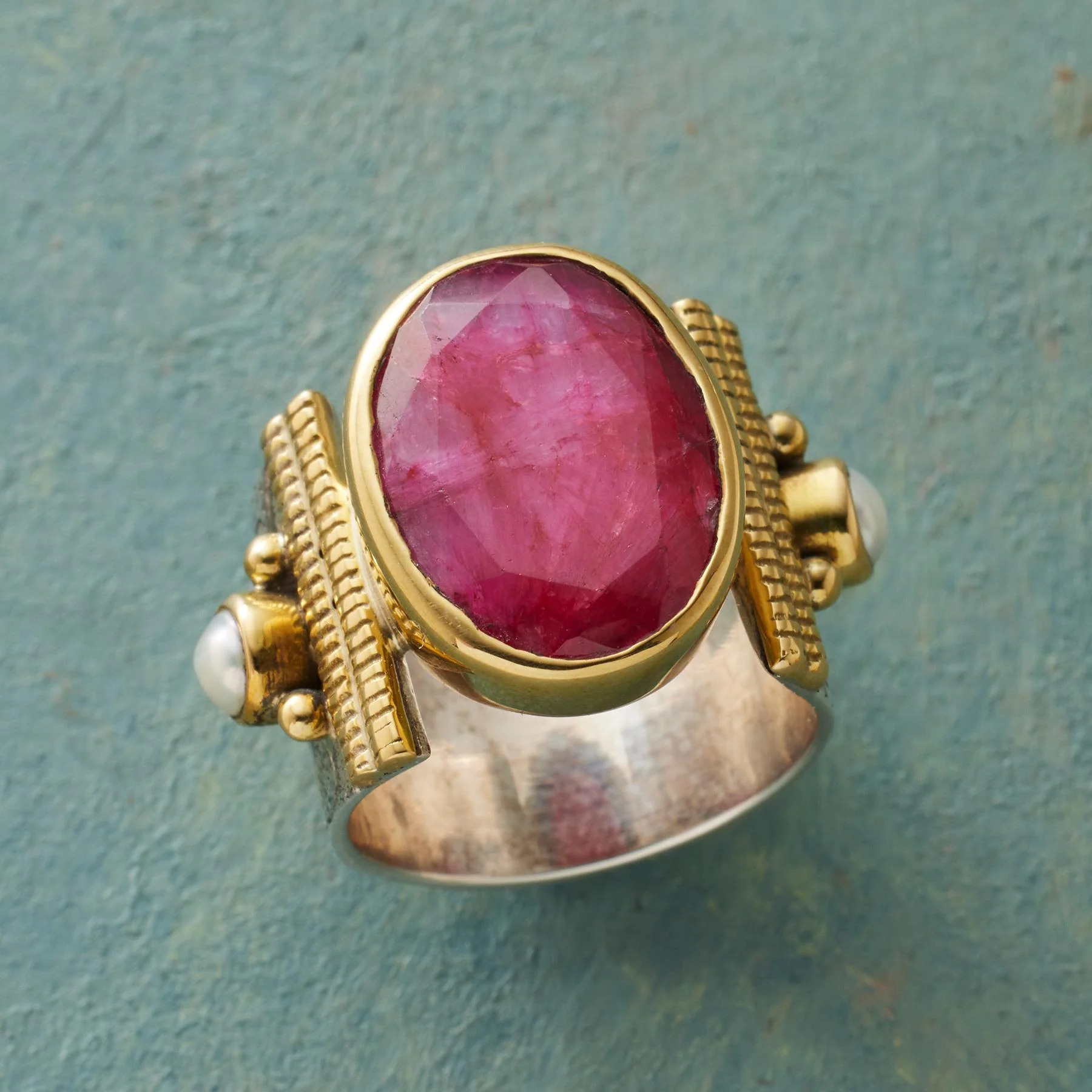 Butterfly Ruby Ring