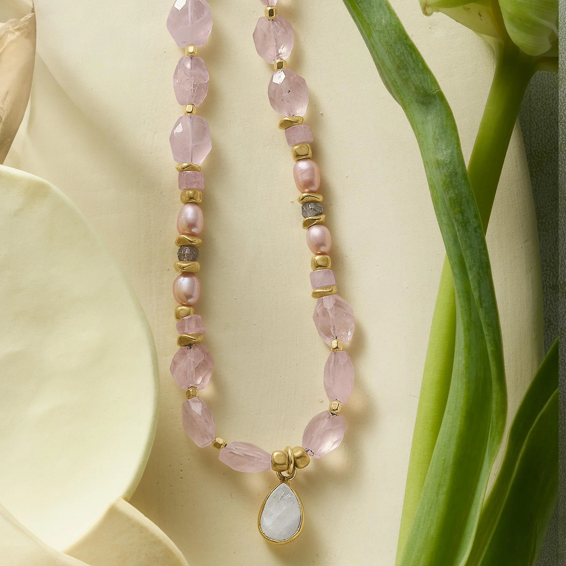 Blush Of Dawn Necklace