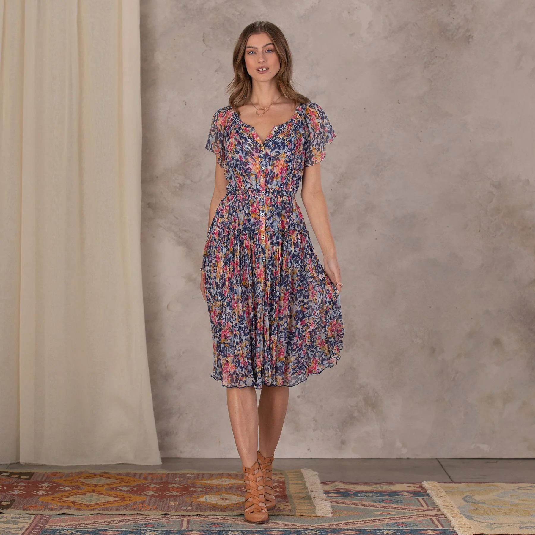 Clarisse Floral Dress