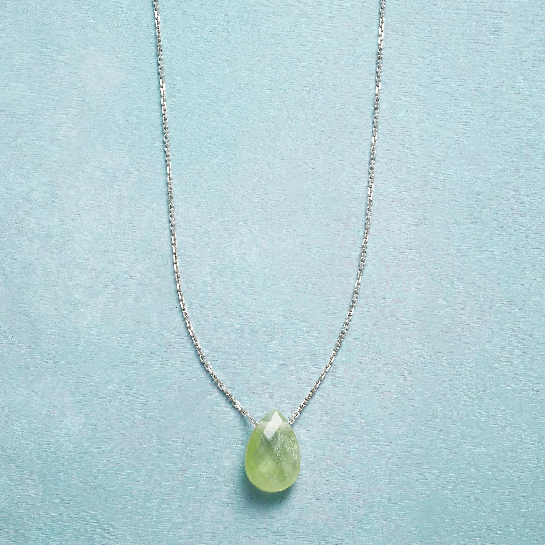 Birthstone Briolette Necklace