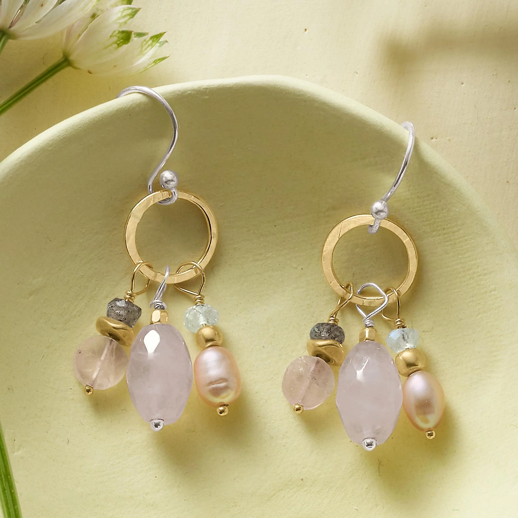 Blush Of Dawn Earrings
