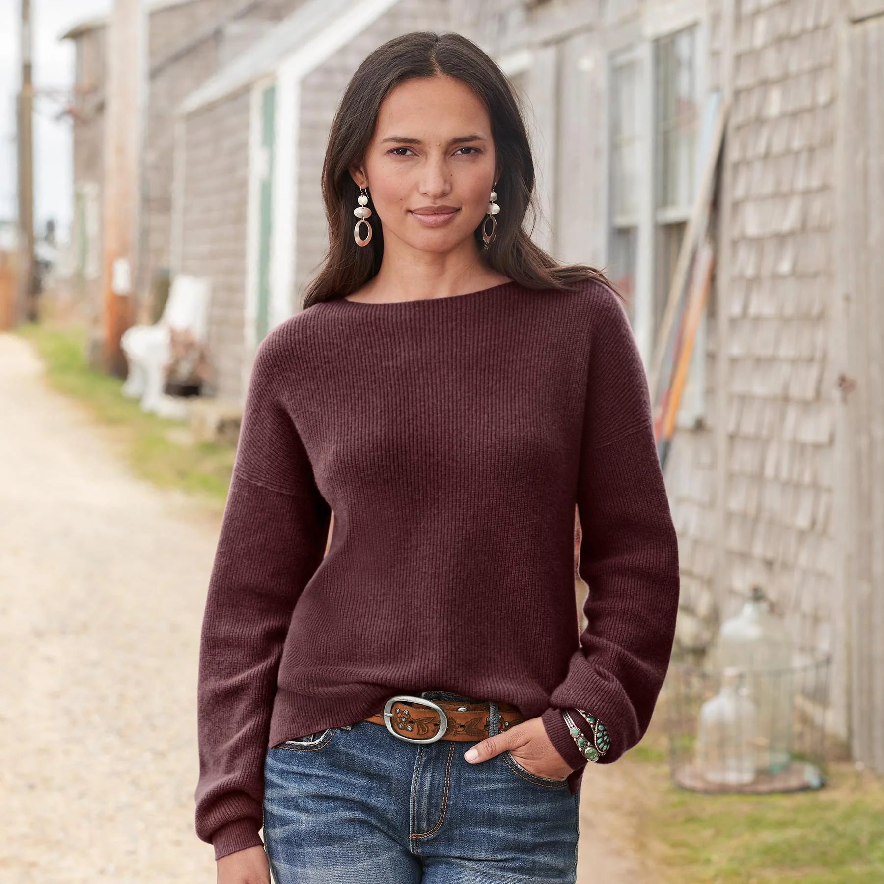 Jovie Cashmere Sweater, Petite
