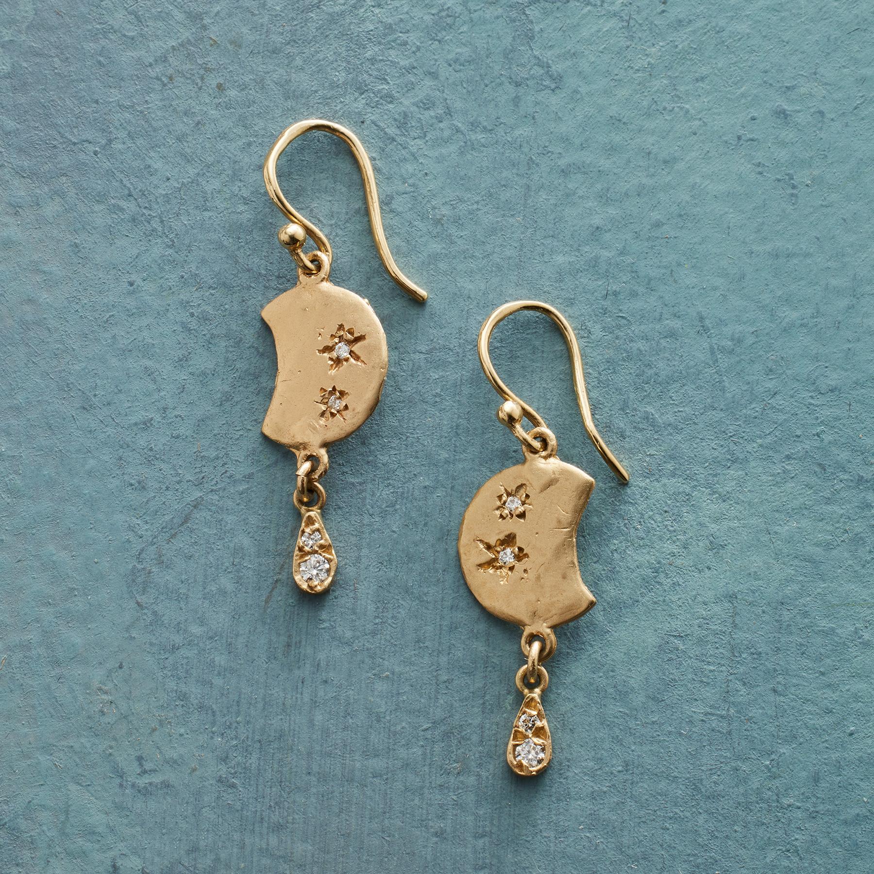 Lunar Phase Earrings