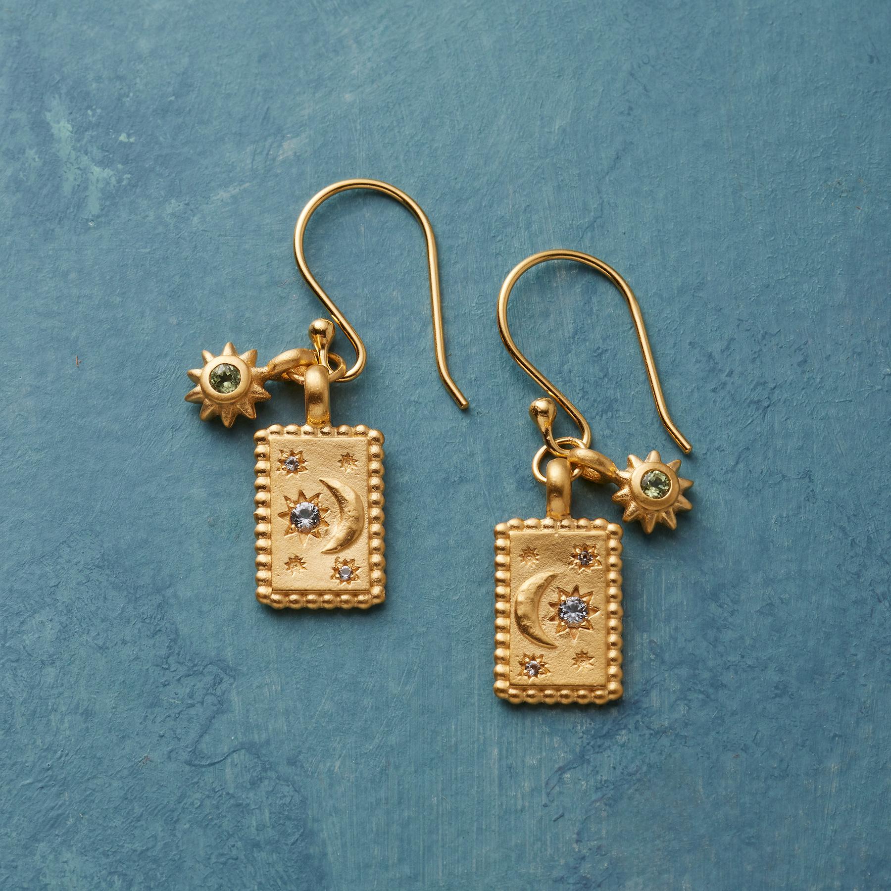 Skyscape Birthstone Earrings