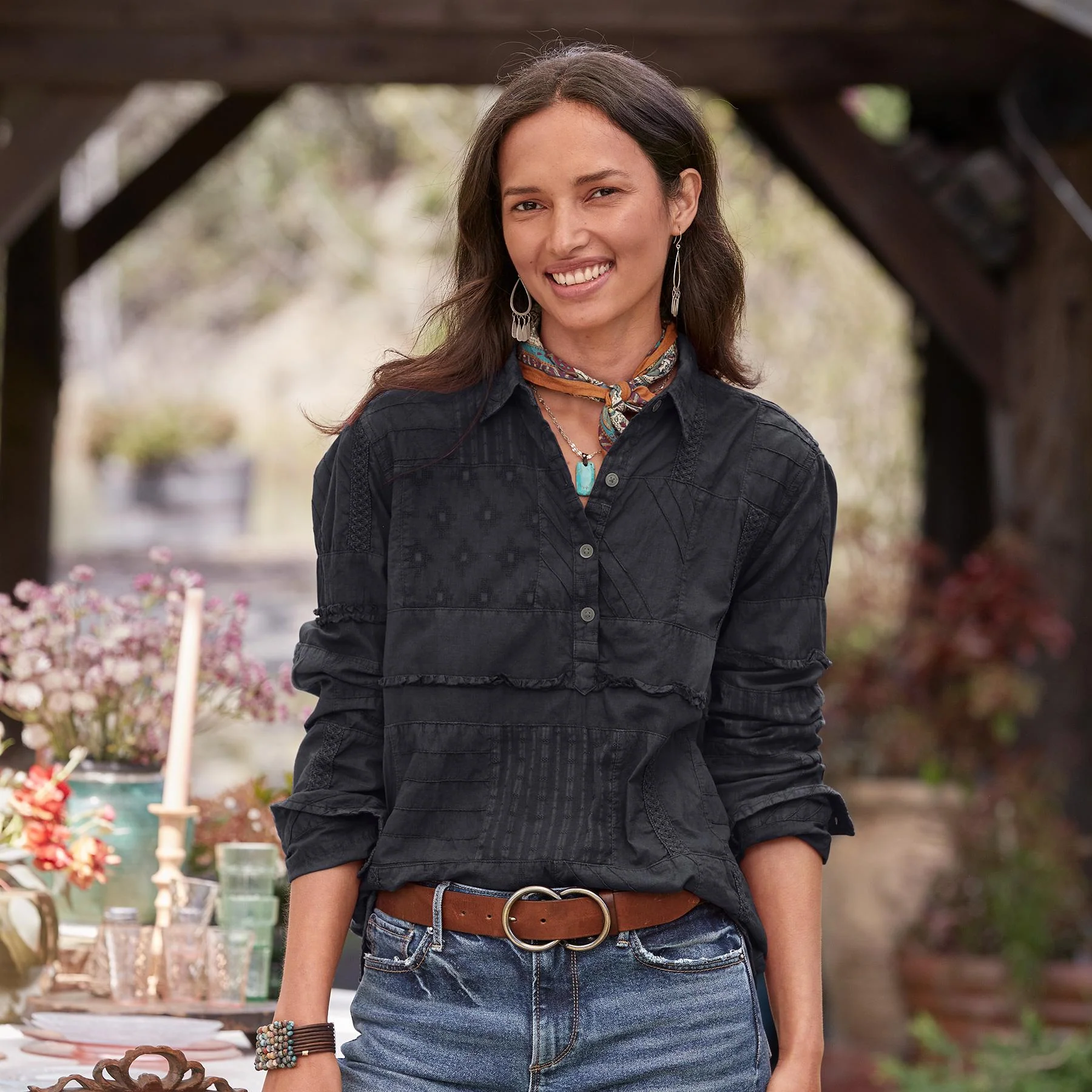 Stowe Patchwork Shirt