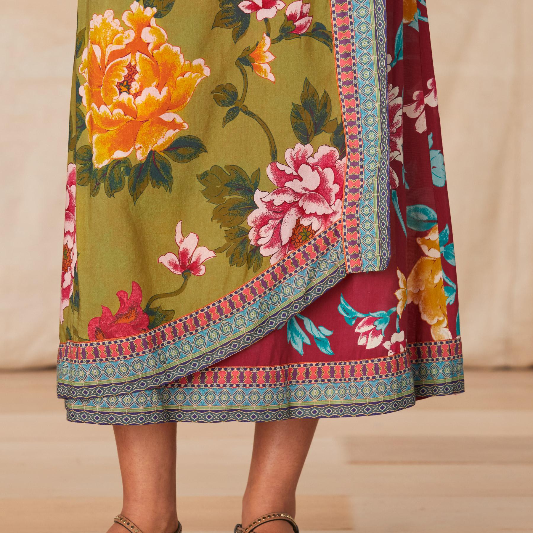 Maru Blooms Skirt, Petite