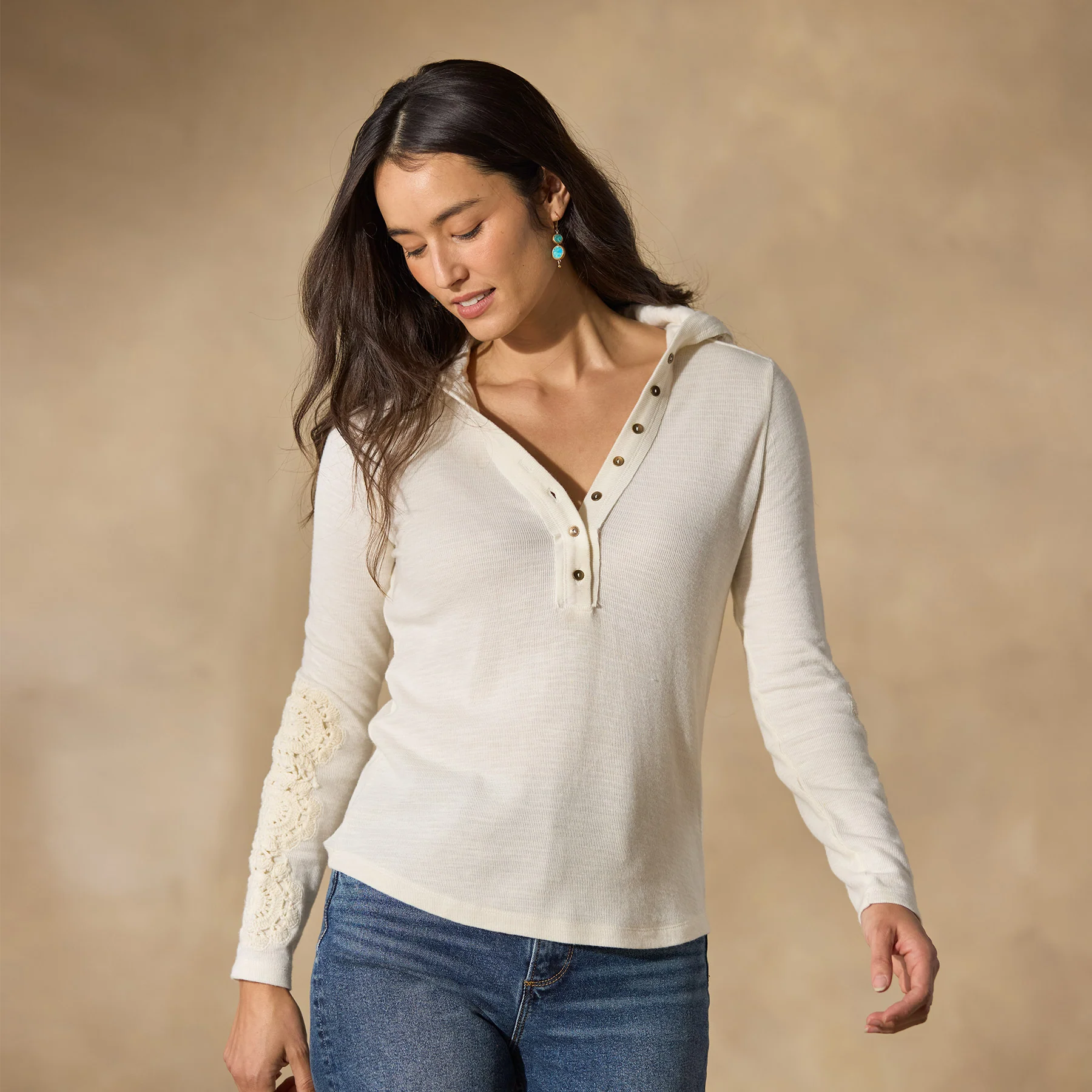 Caitlin Crochet Hoodie