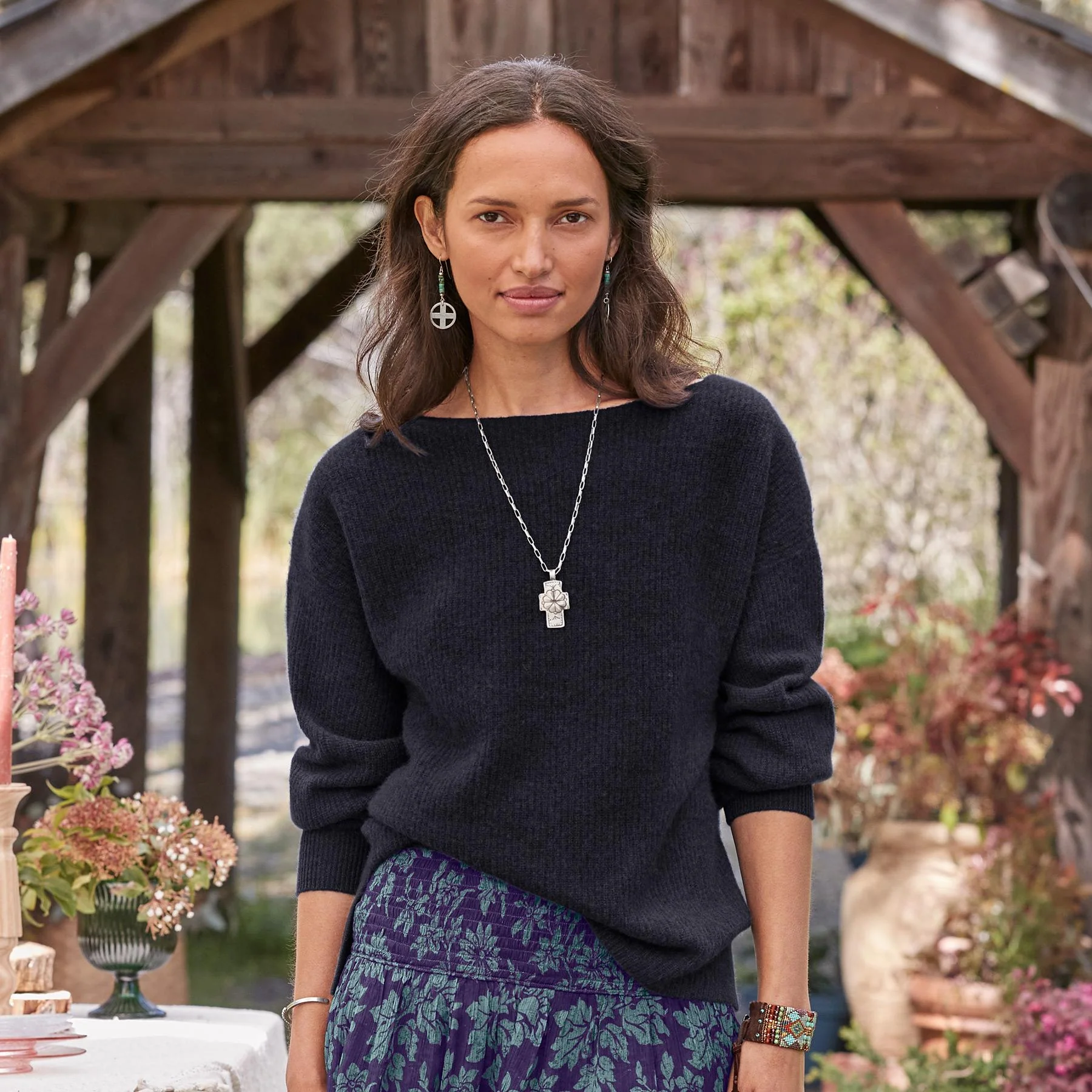 Jovie Cashmere Sweater, Petite