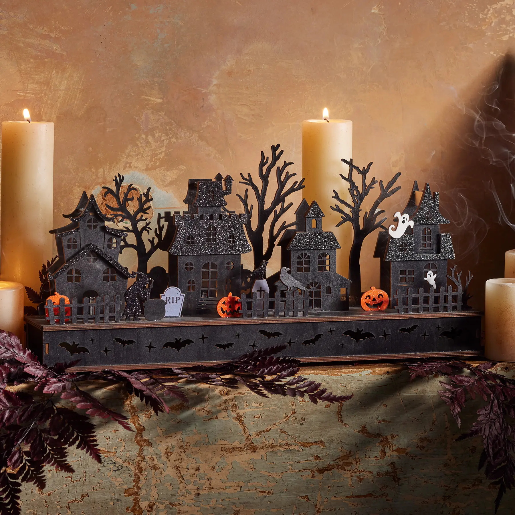 Light Up Halloween Street