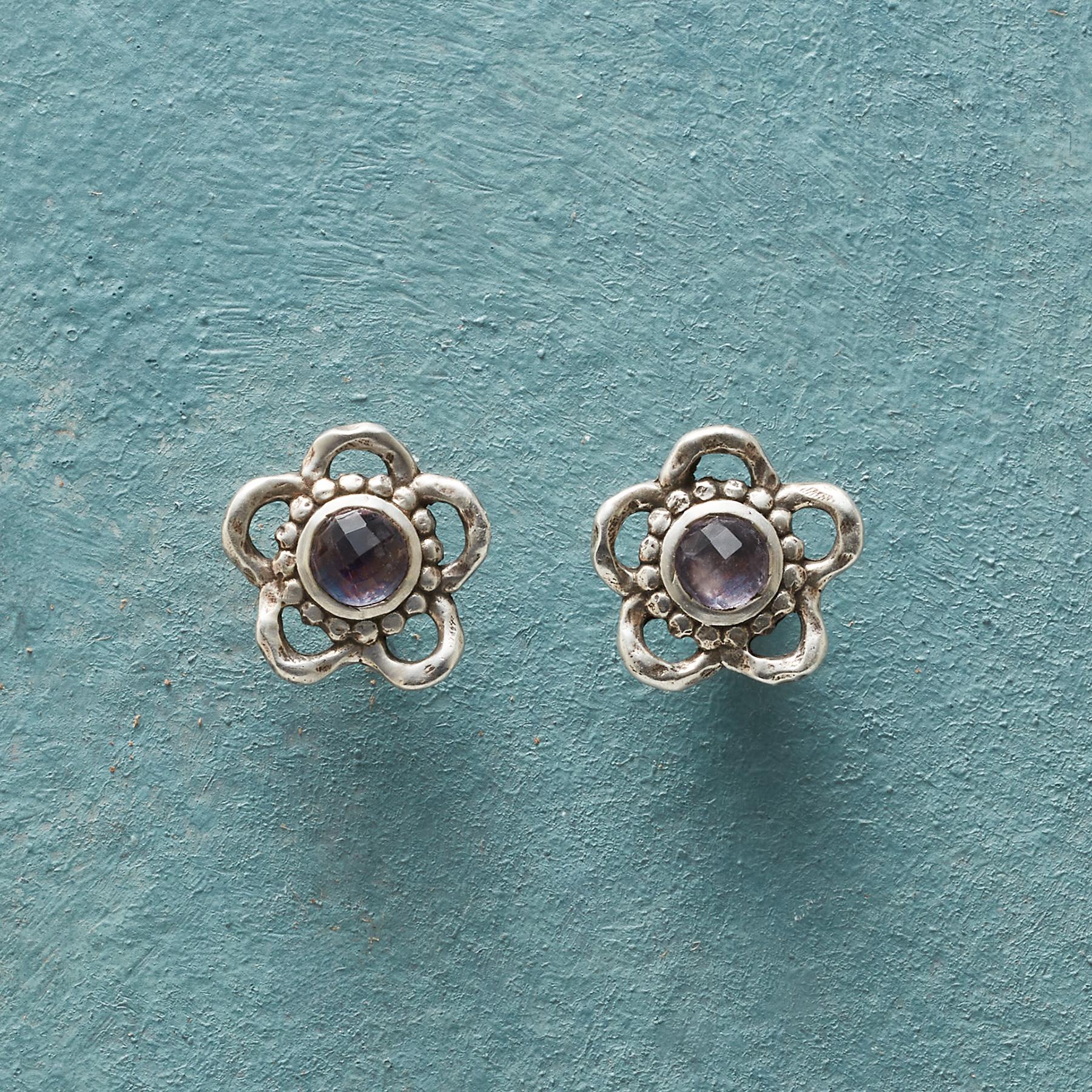Birthstone Blossom Earrings