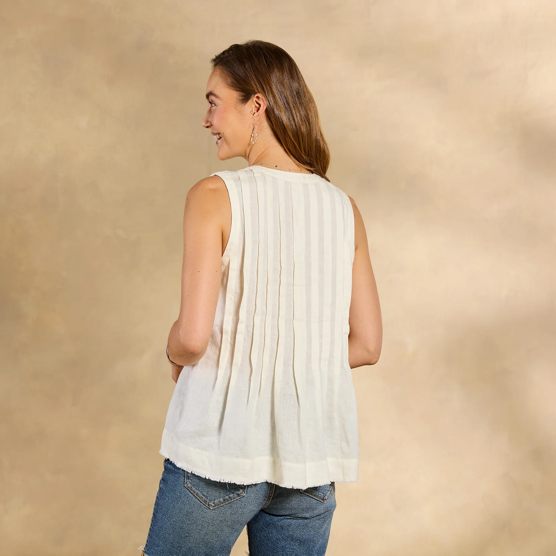 Zora Linen Tank