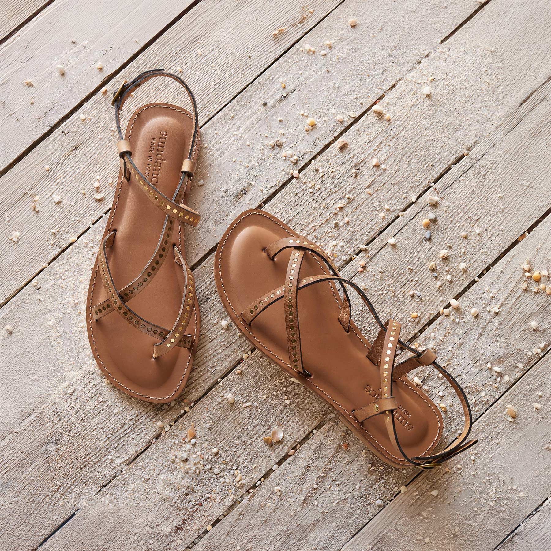 Hinata Studded Sandals