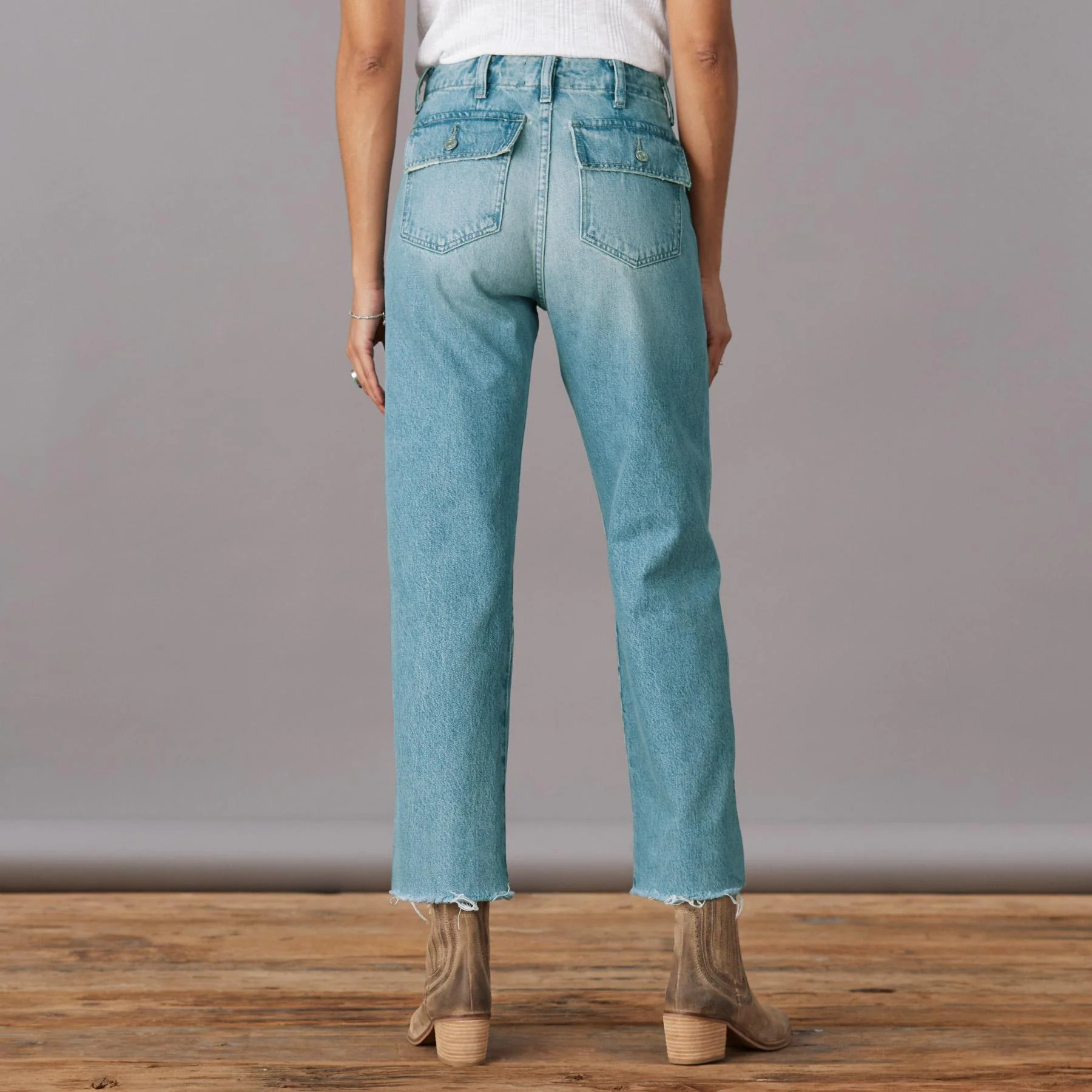 Ashley Patch Pocket Jeans