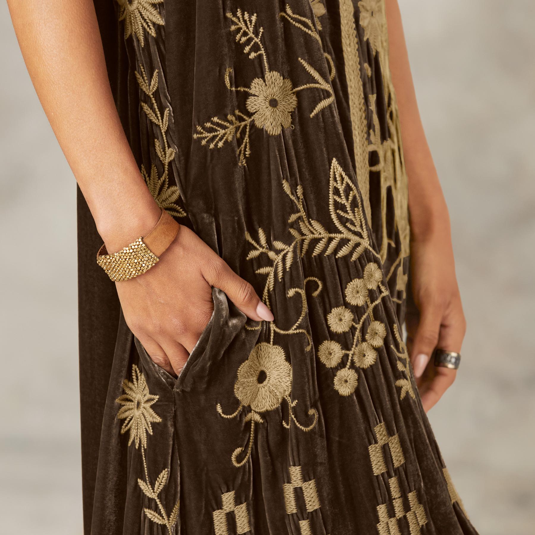 Georgina Velvet Maxi Dress