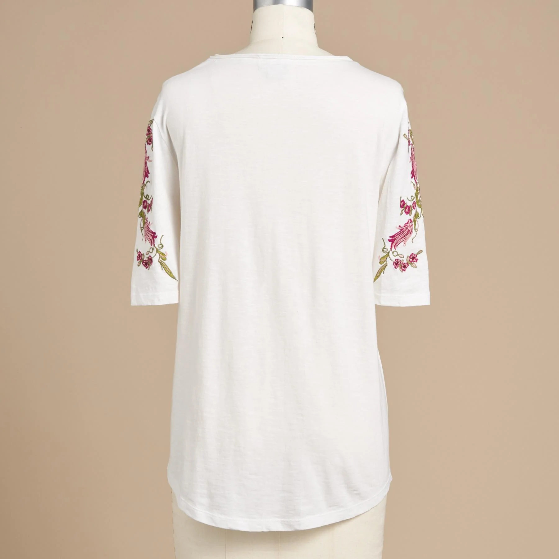 Georgette Embroidered Top - Petites