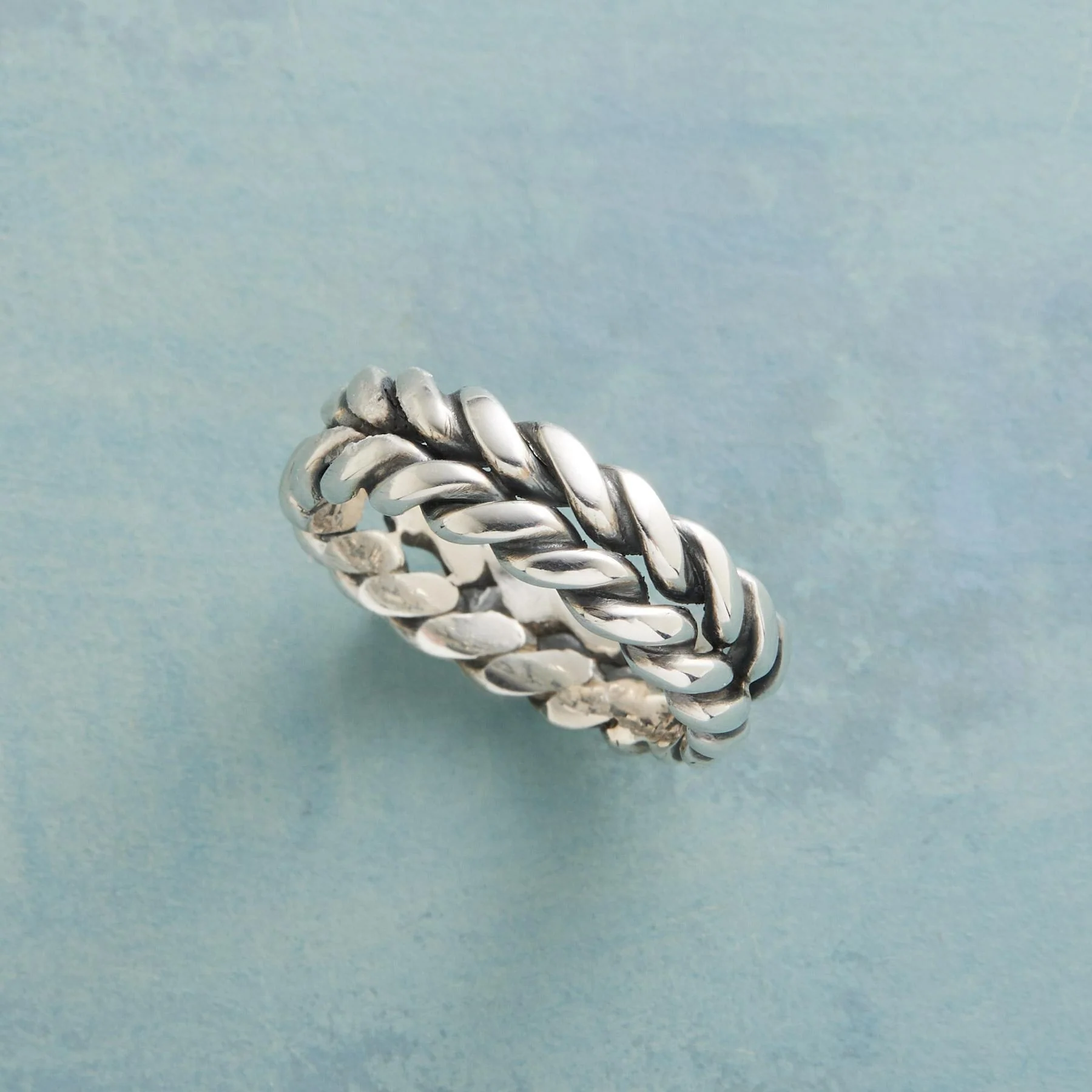 Twin Twists Ring