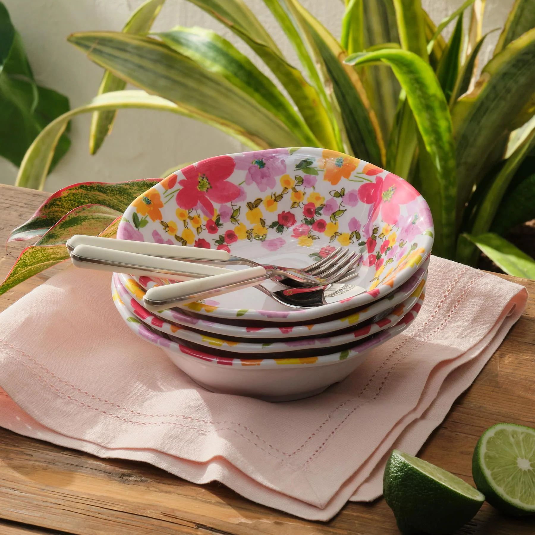 Fanciful Garden Bowl Set