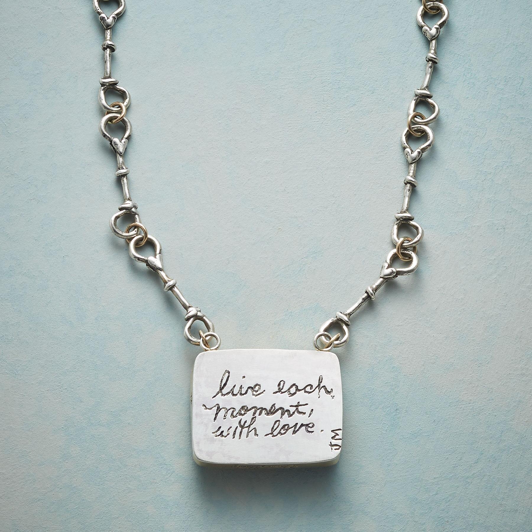 Live Each Moment Necklace