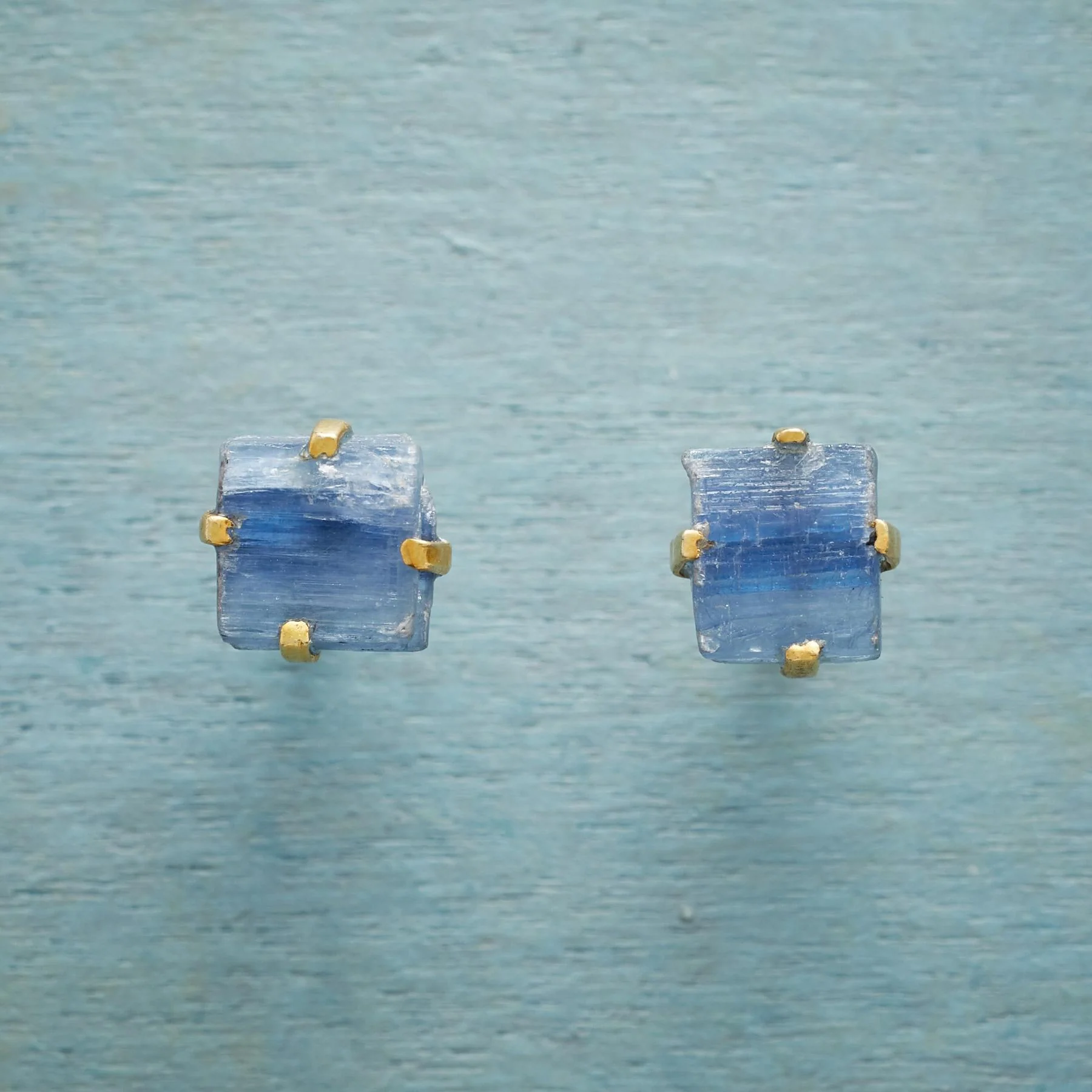 Blue Chip Kyanite Earrings