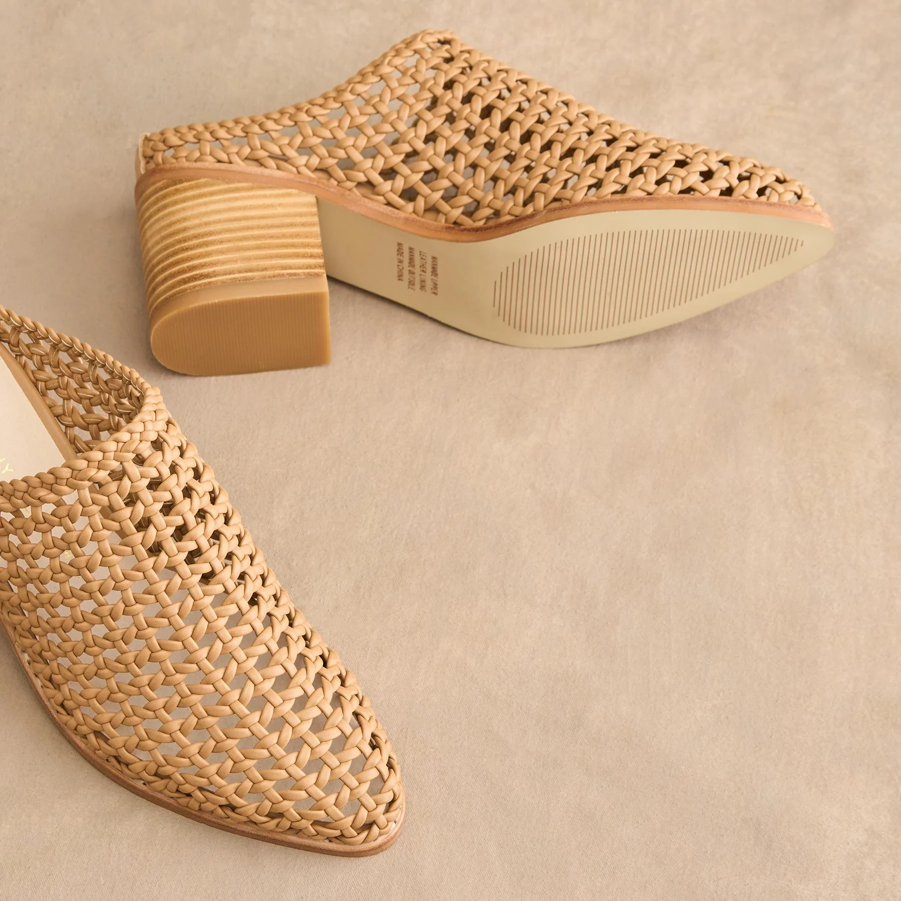 Jacinta Woven Mules