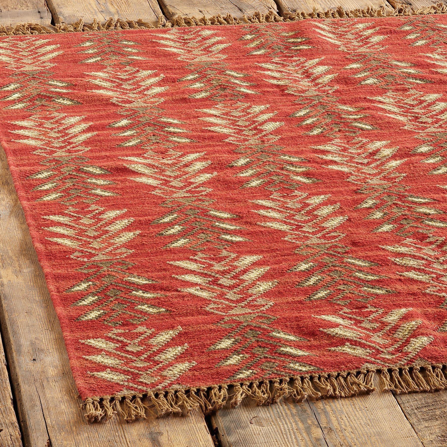 Tall Trees Dhurrie Rug