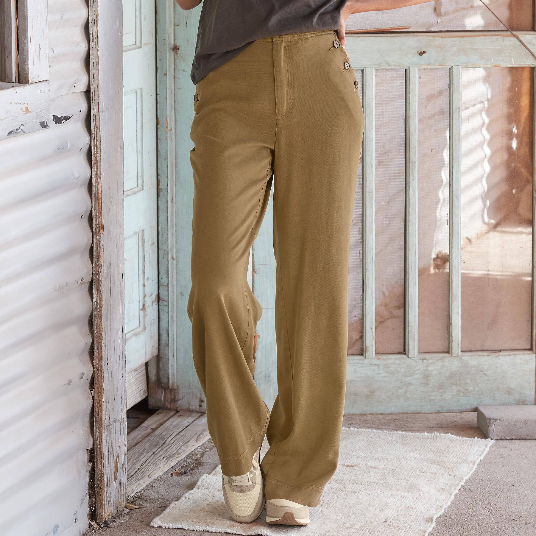 Oaklee Easy Tencel Pants, Petite