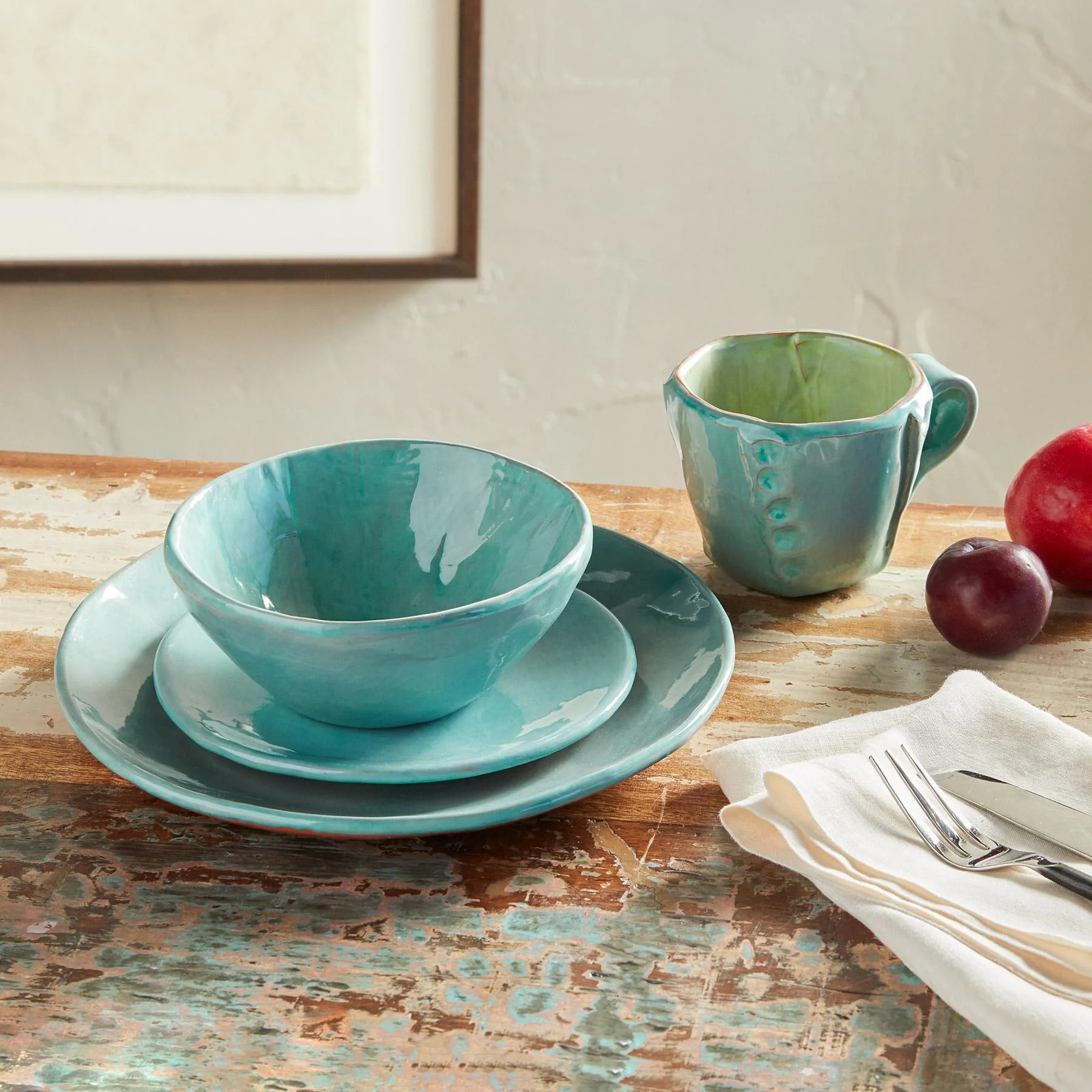 Mix It Up Dinnerware, 4-piece Place Setting