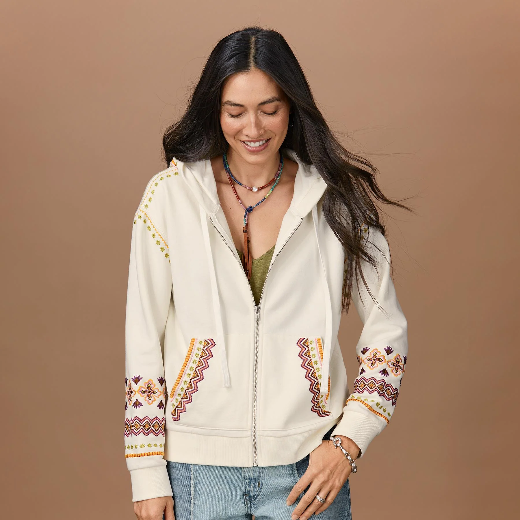 Adella Geo Hoodie