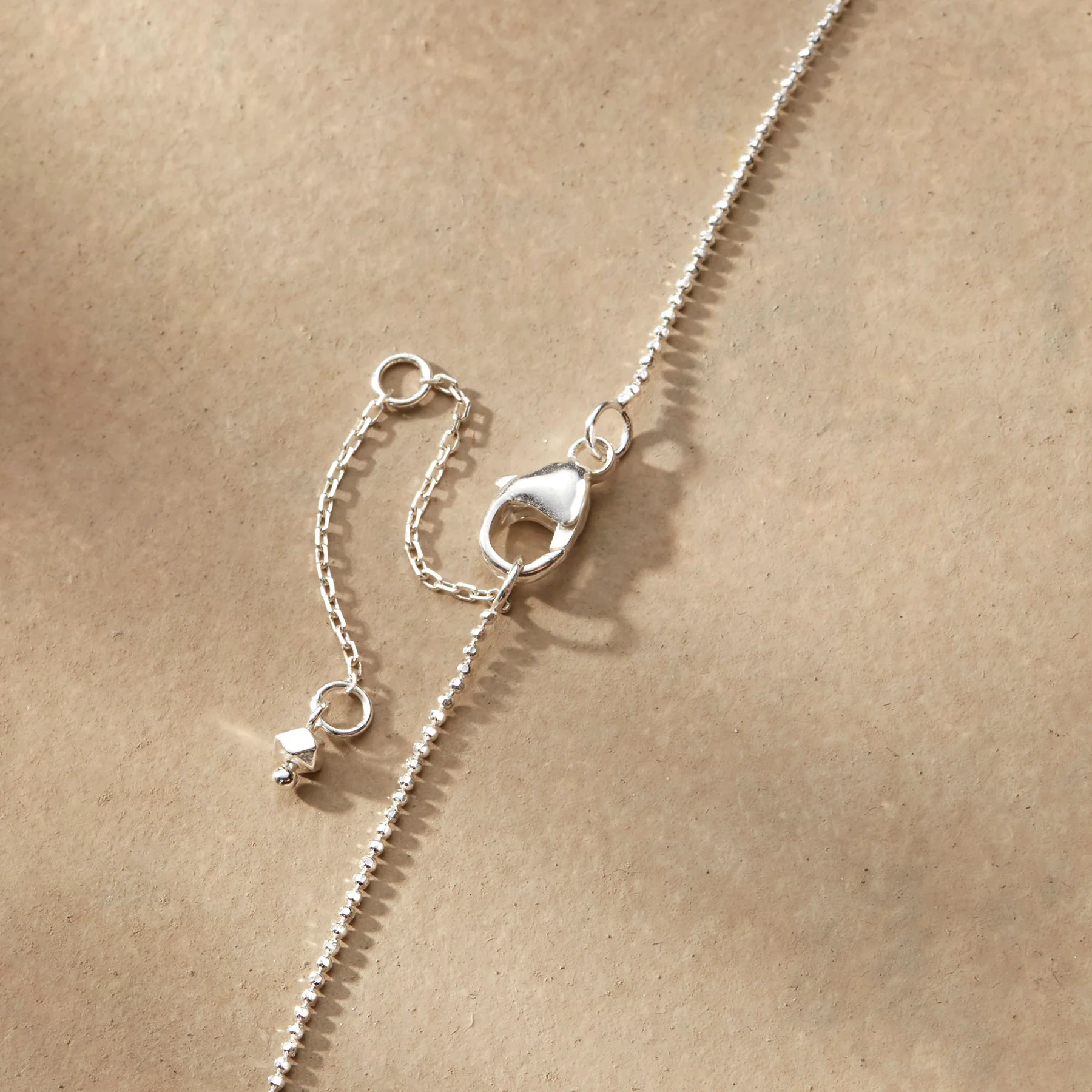 Silver Snowfall Necklace